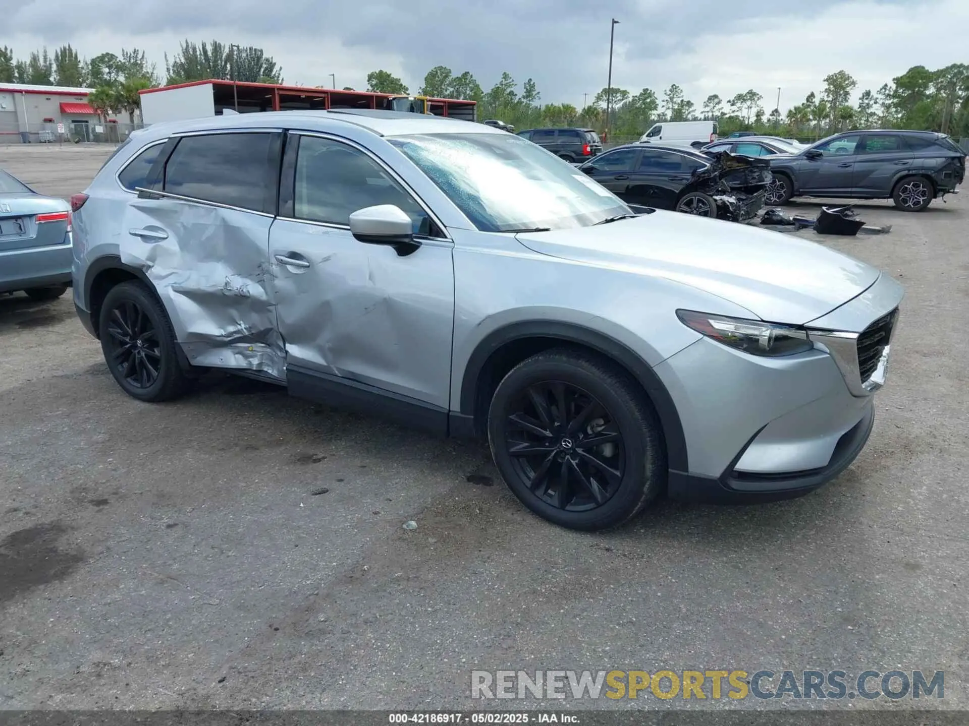1 Photograph of a damaged car JM3TCBAY7P0652913 MAZDA CX-9 2023