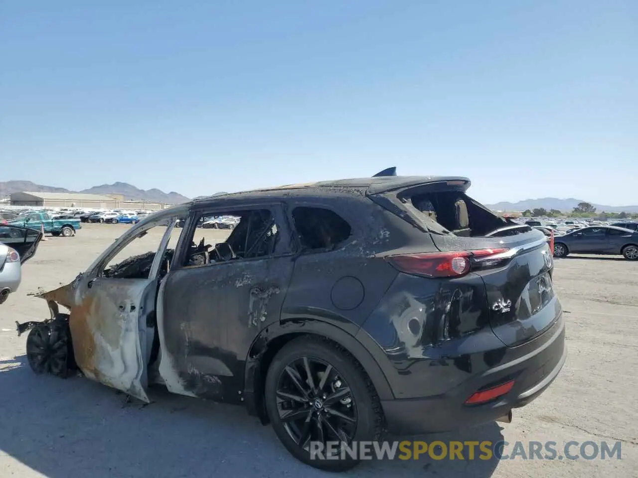 2 Photograph of a damaged car JM3TCBAY8P0643847 MAZDA CX-9 2023