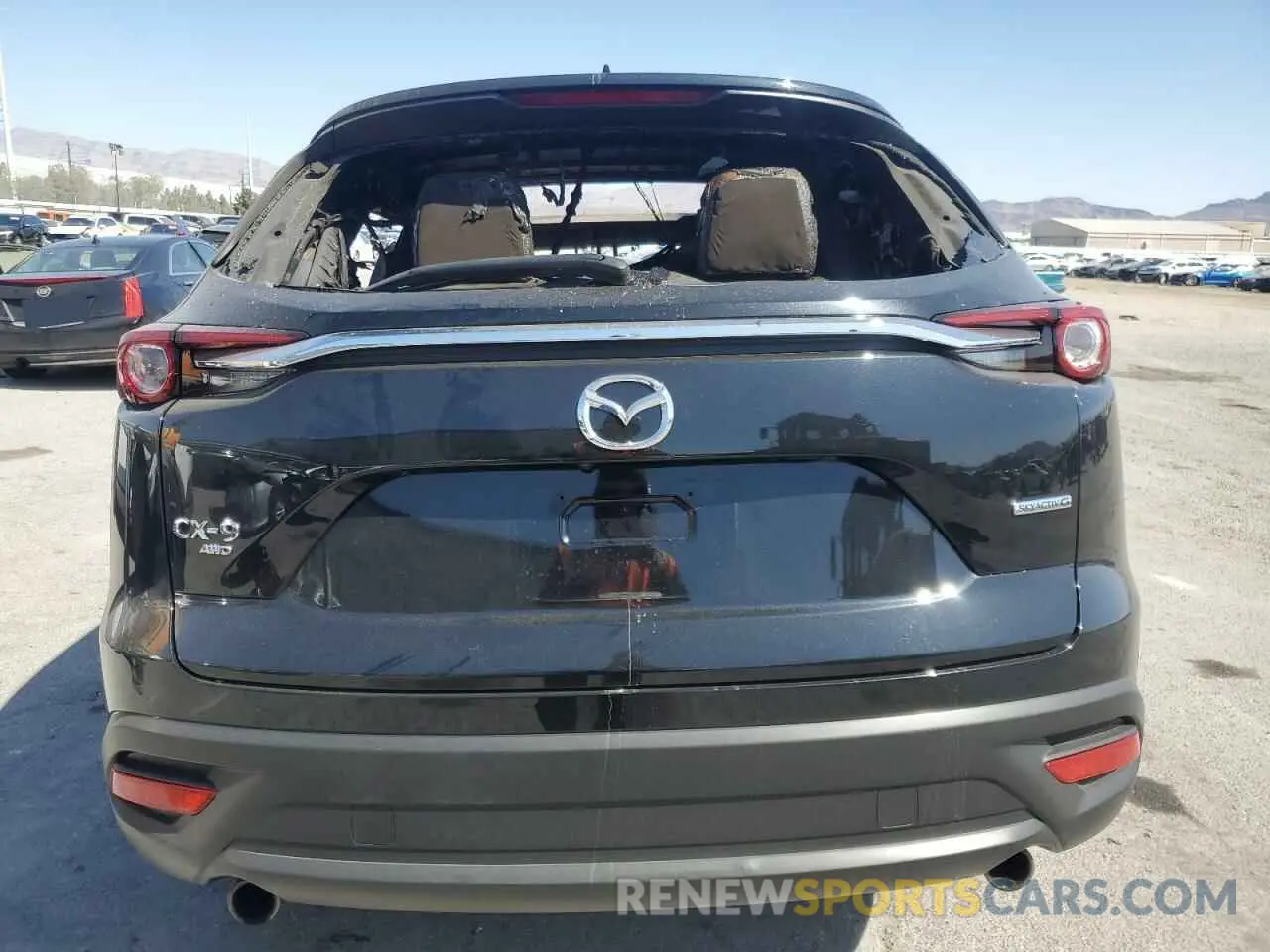 6 Photograph of a damaged car JM3TCBAY8P0643847 MAZDA CX-9 2023