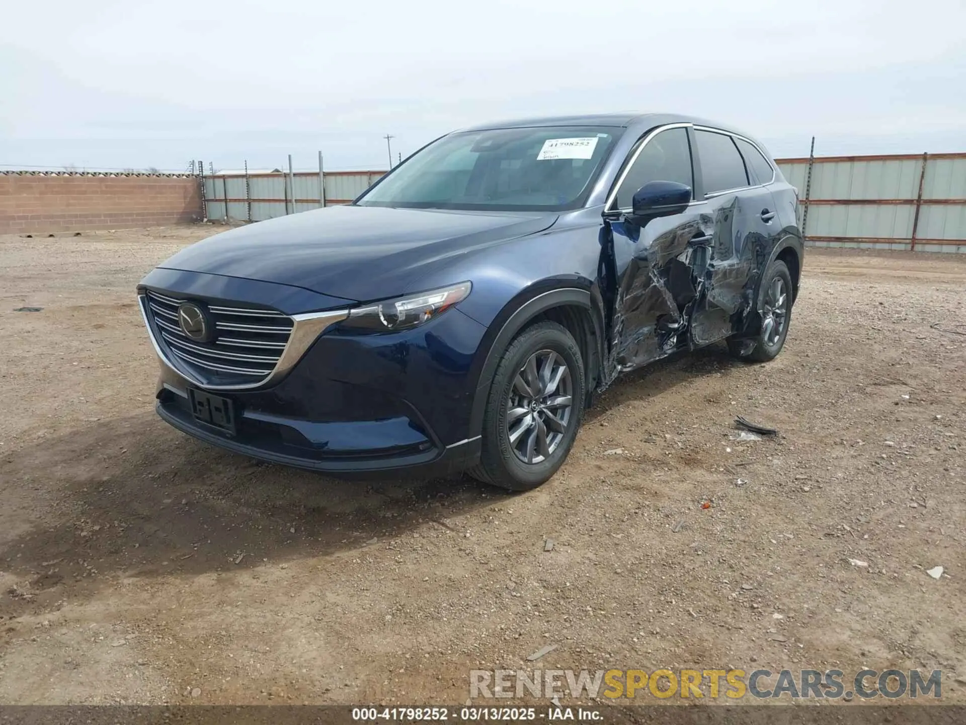 2 Photograph of a damaged car JM3TCBCY1P0642455 MAZDA CX-9 2023