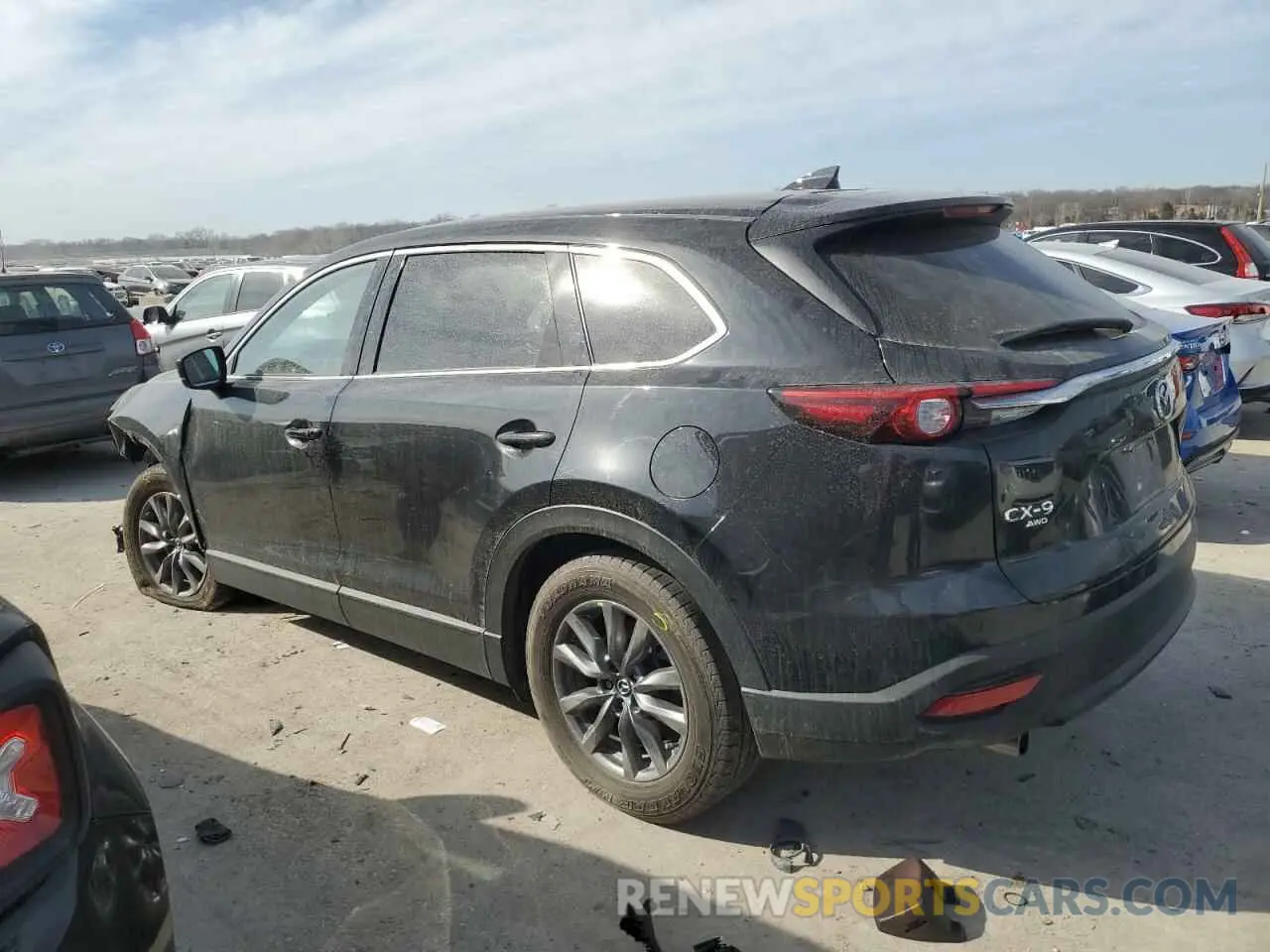 2 Photograph of a damaged car JM3TCBCY1P0654119 MAZDA CX-9 2023