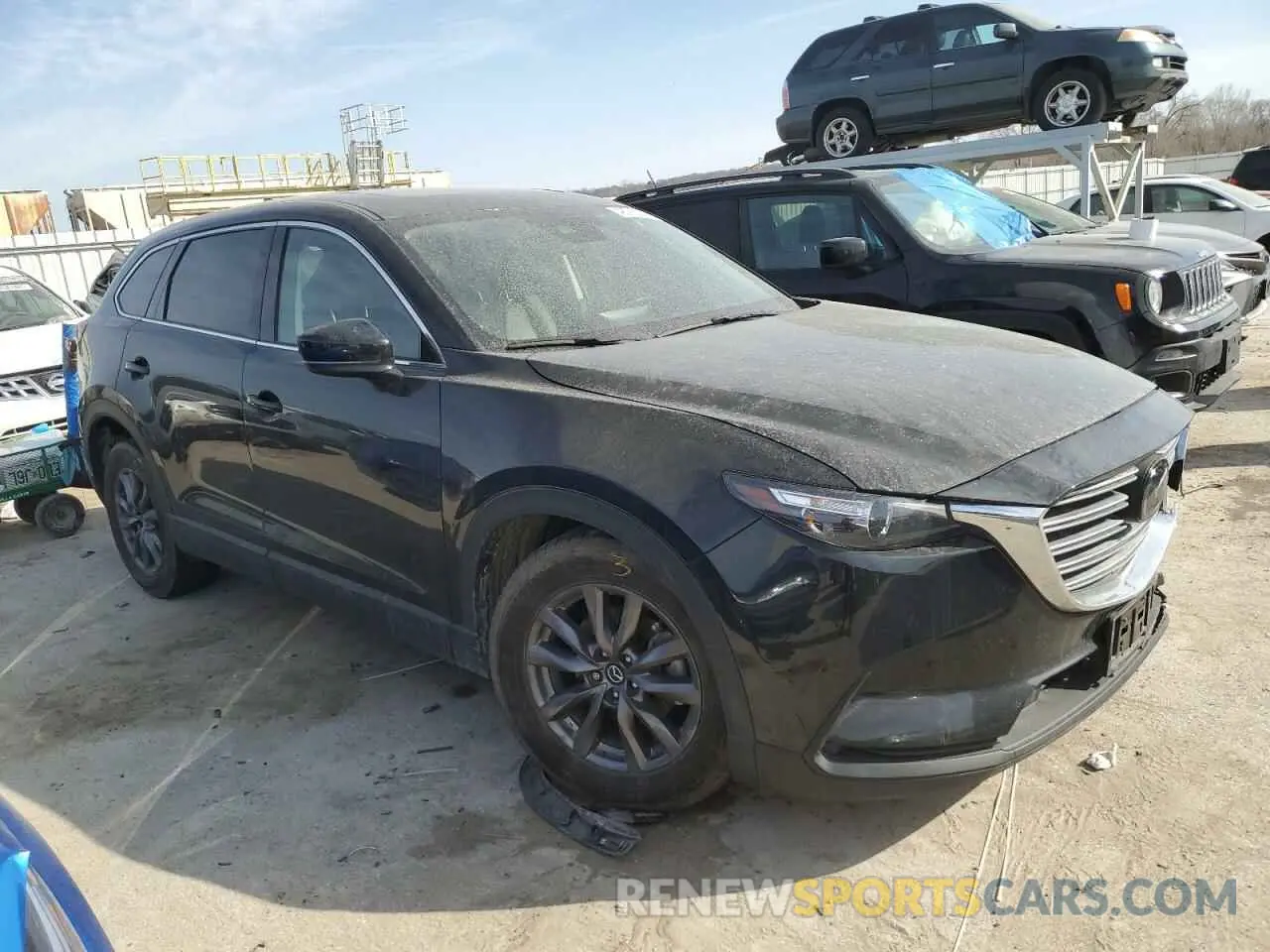 4 Photograph of a damaged car JM3TCBCY1P0654119 MAZDA CX-9 2023