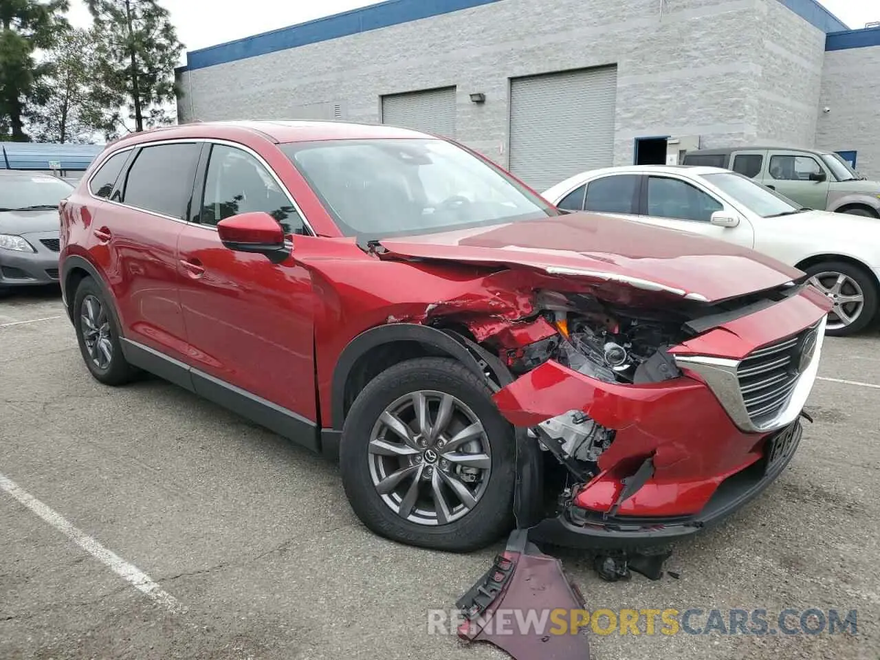 4 Photograph of a damaged car JM3TCBCY4P0654602 MAZDA CX-9 2023