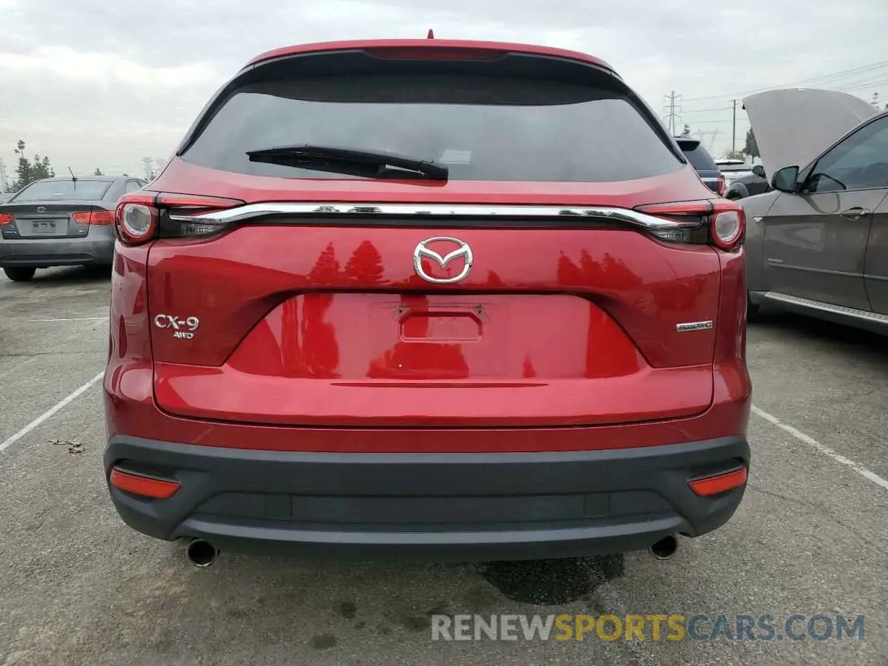 6 Photograph of a damaged car JM3TCBCY4P0654602 MAZDA CX-9 2023