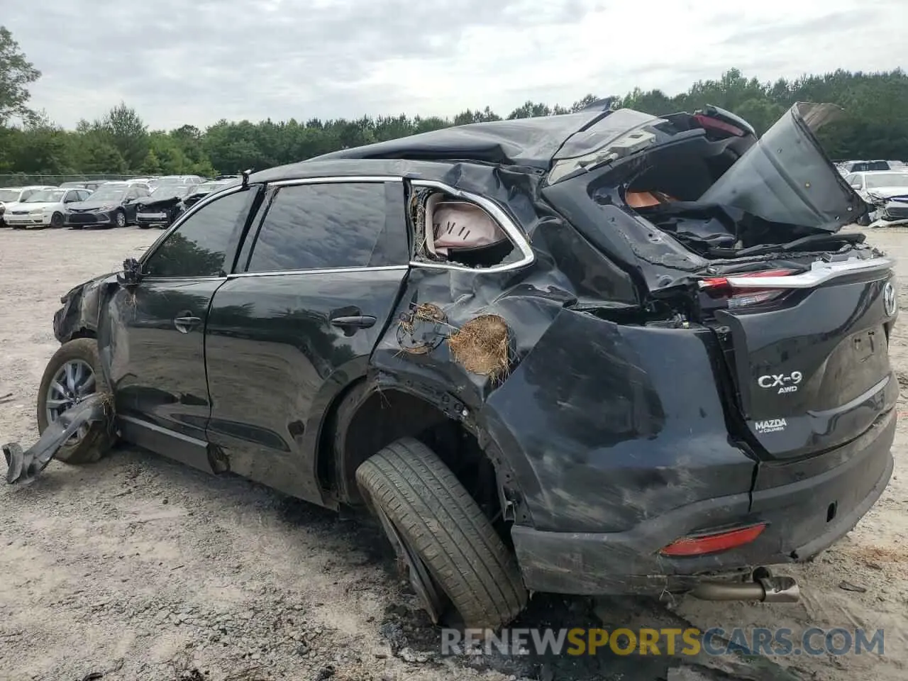 2 Photograph of a damaged car JM3TCBCY5P0647237 MAZDA CX-9 2023