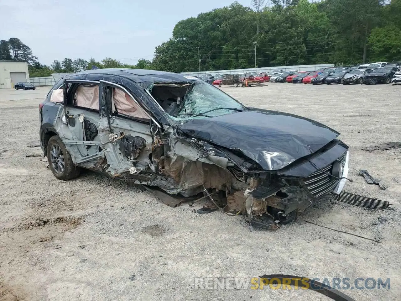 4 Photograph of a damaged car JM3TCBCY5P0647237 MAZDA CX-9 2023