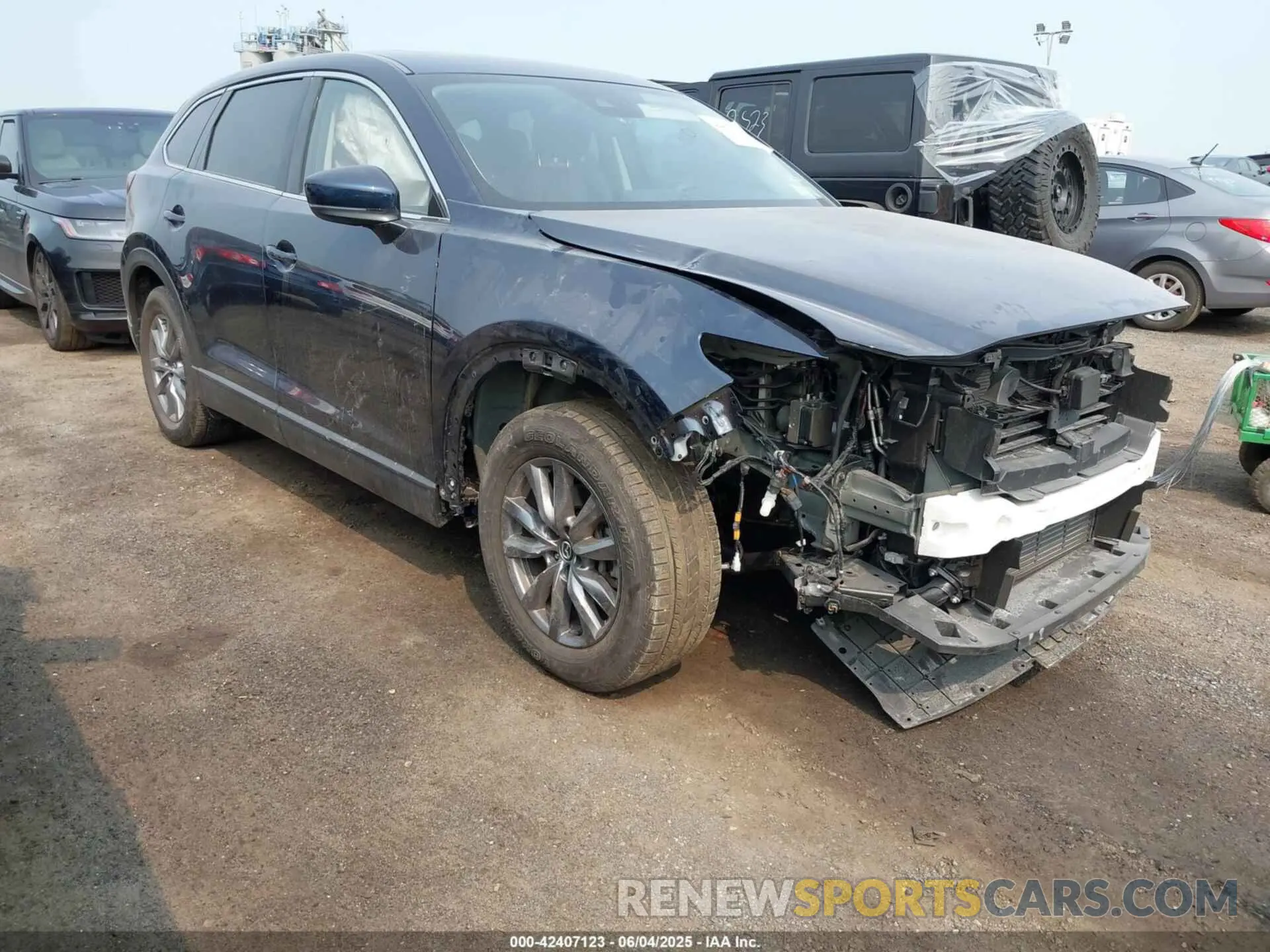 1 Photograph of a damaged car JM3TCBCY6P0642838 MAZDA CX-9 2023