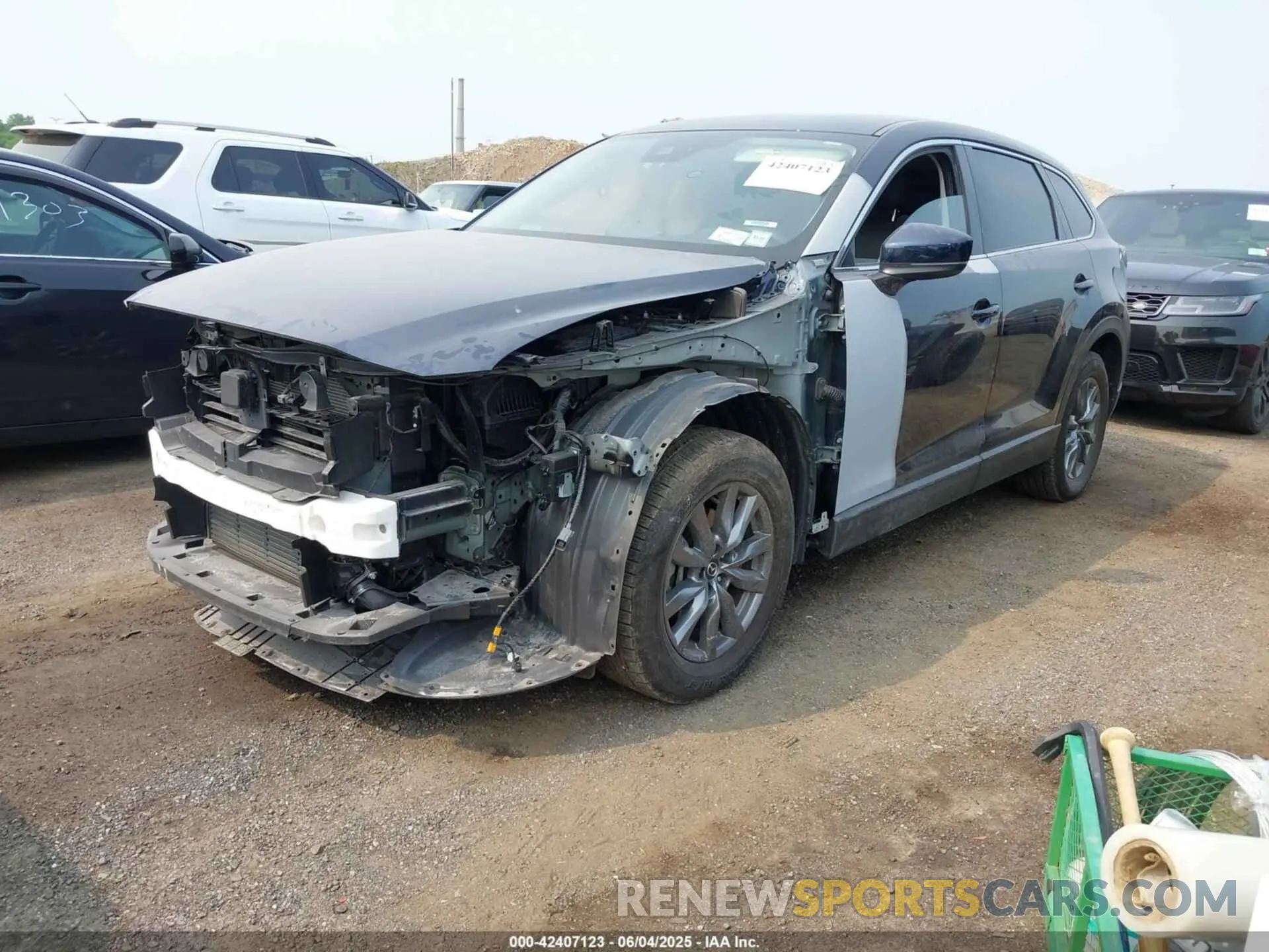 2 Photograph of a damaged car JM3TCBCY6P0642838 MAZDA CX-9 2023