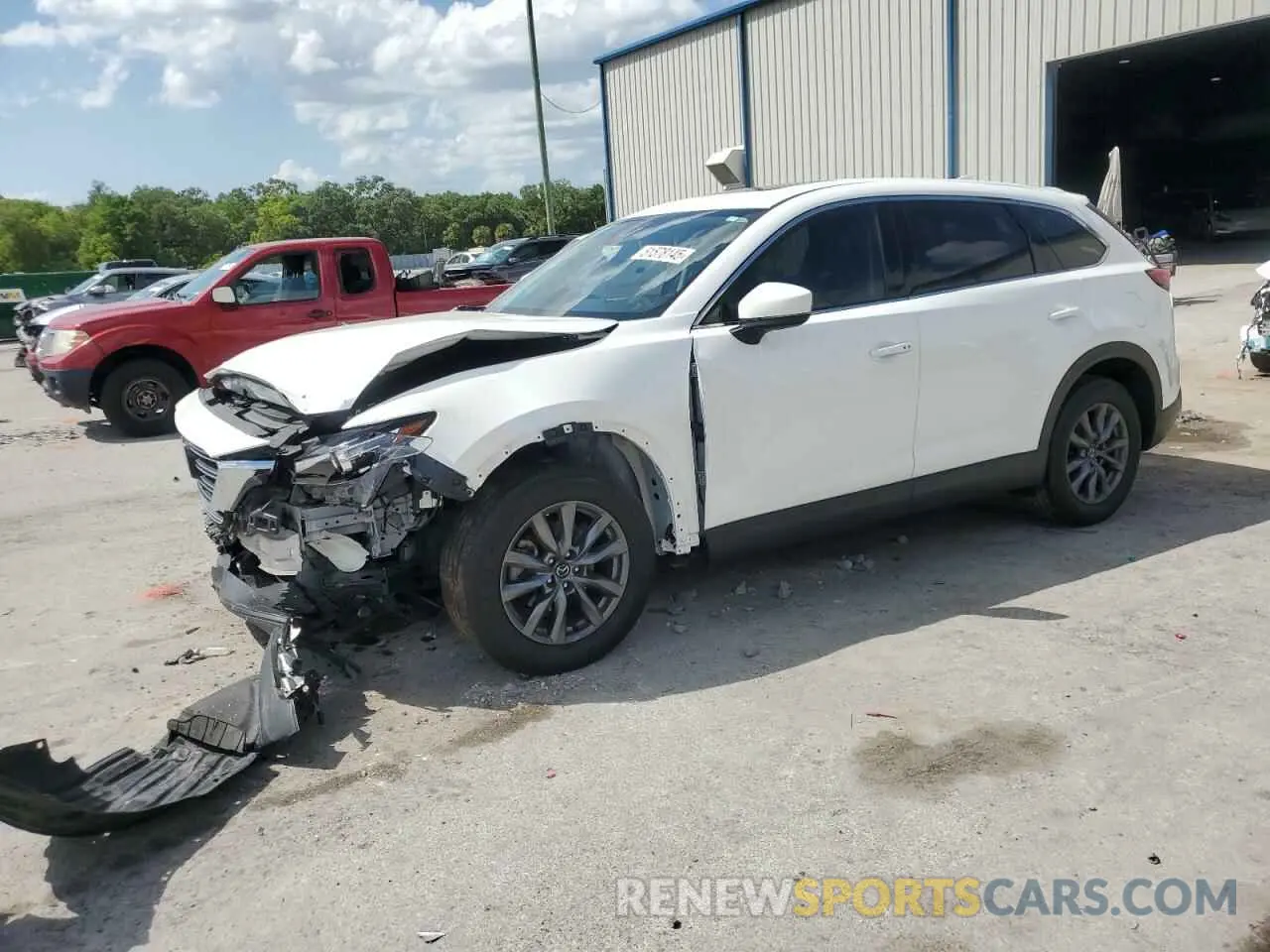 1 Photograph of a damaged car JM3TCBCY6P0647537 MAZDA CX-9 2023