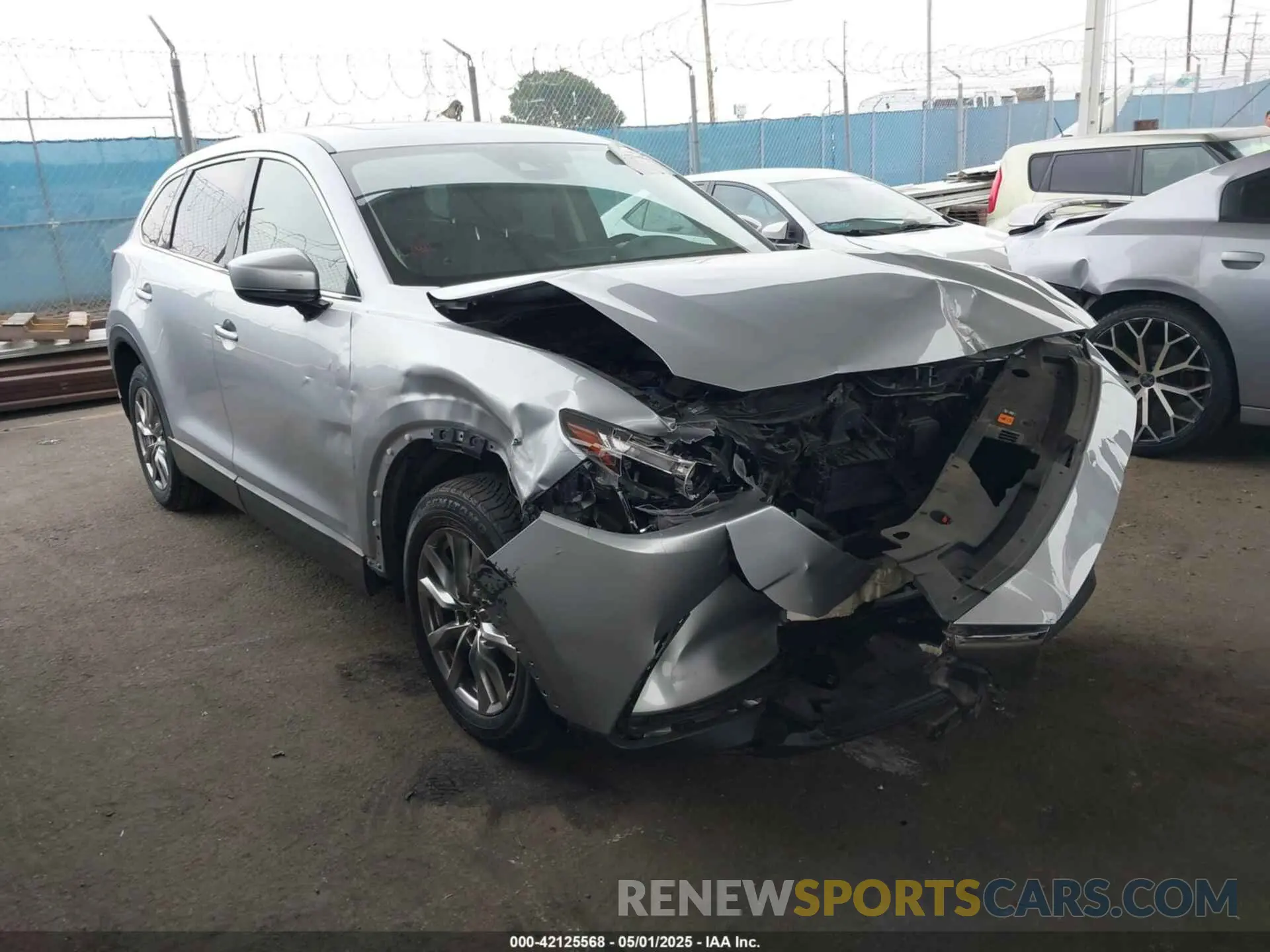 1 Photograph of a damaged car JM3TCBCY6P0657078 MAZDA CX-9 2023