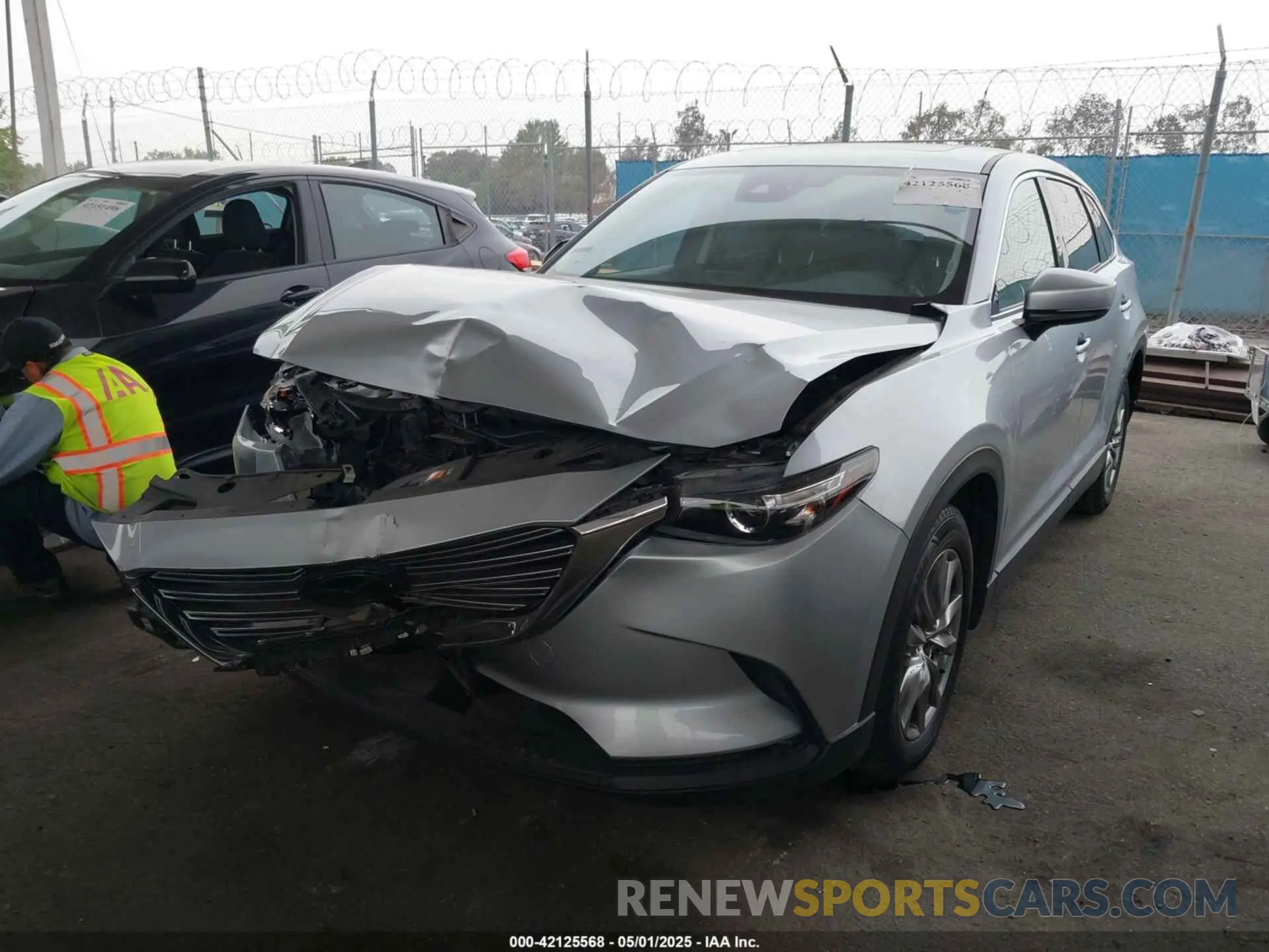 2 Photograph of a damaged car JM3TCBCY6P0657078 MAZDA CX-9 2023