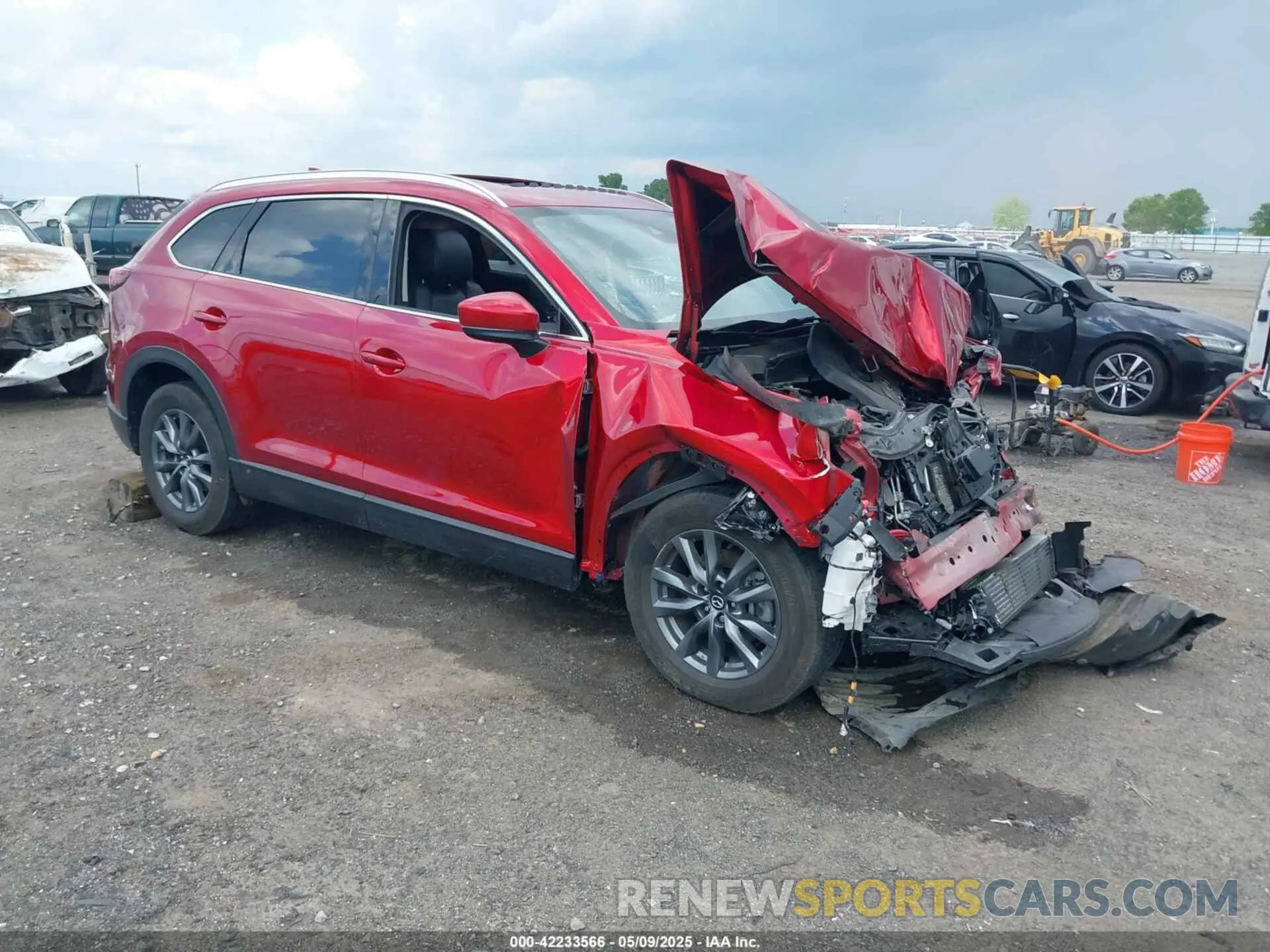 1 Photograph of a damaged car JM3TCBCY9P0648567 MAZDA CX-9 2023
