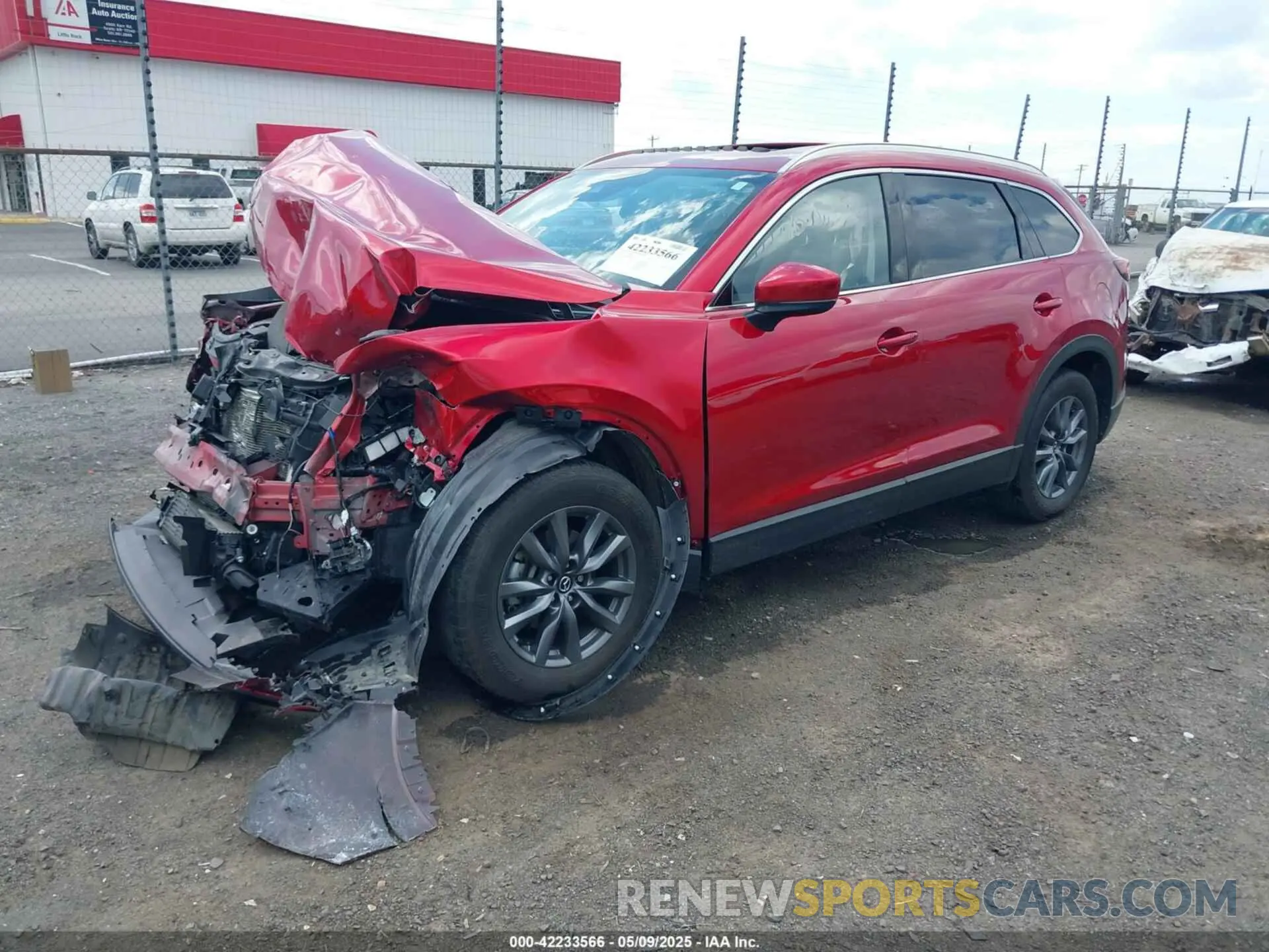 2 Photograph of a damaged car JM3TCBCY9P0648567 MAZDA CX-9 2023
