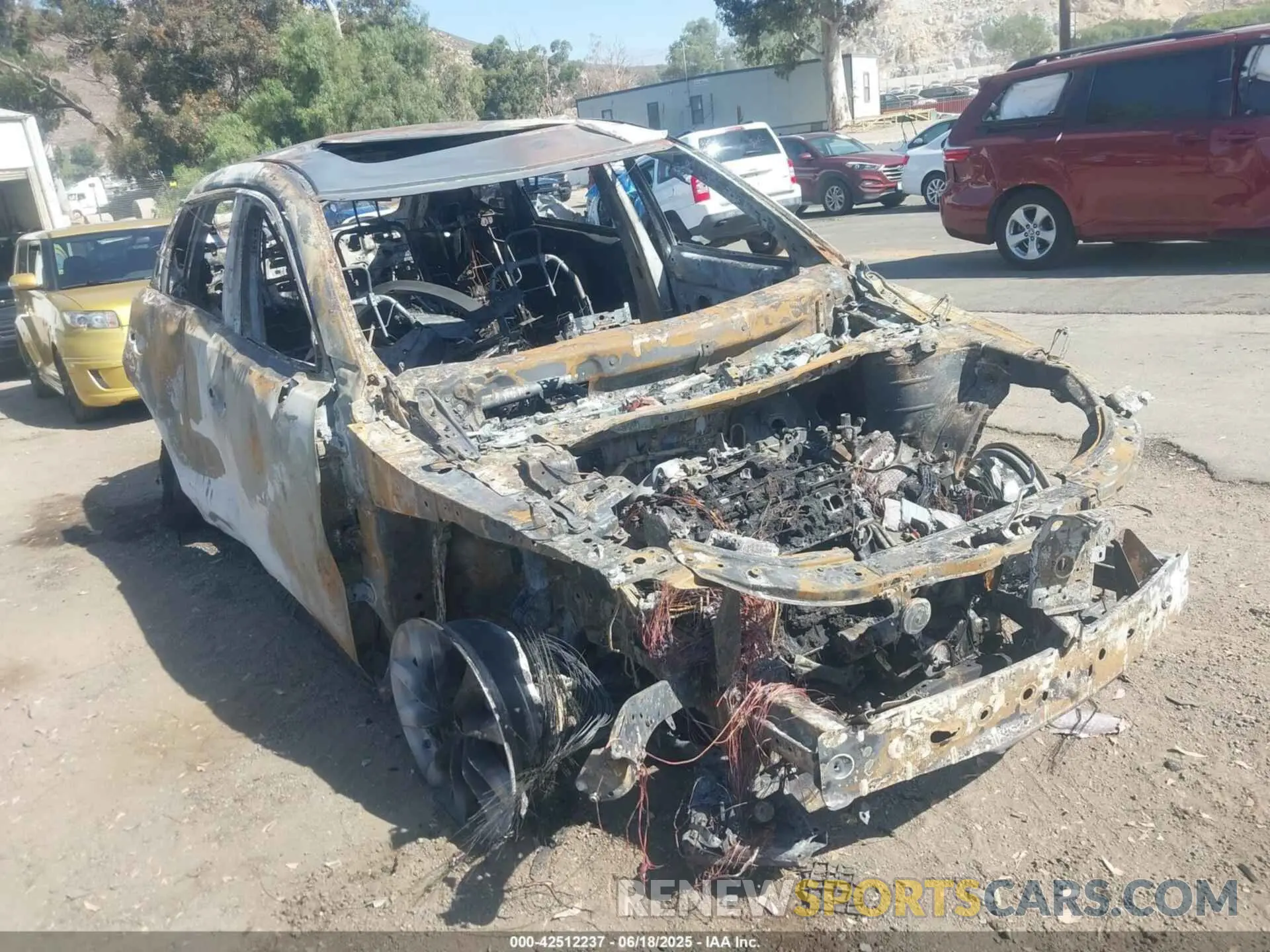 1 Photograph of a damaged car JM3TCBCY9P0655633 MAZDA CX-9 2023
