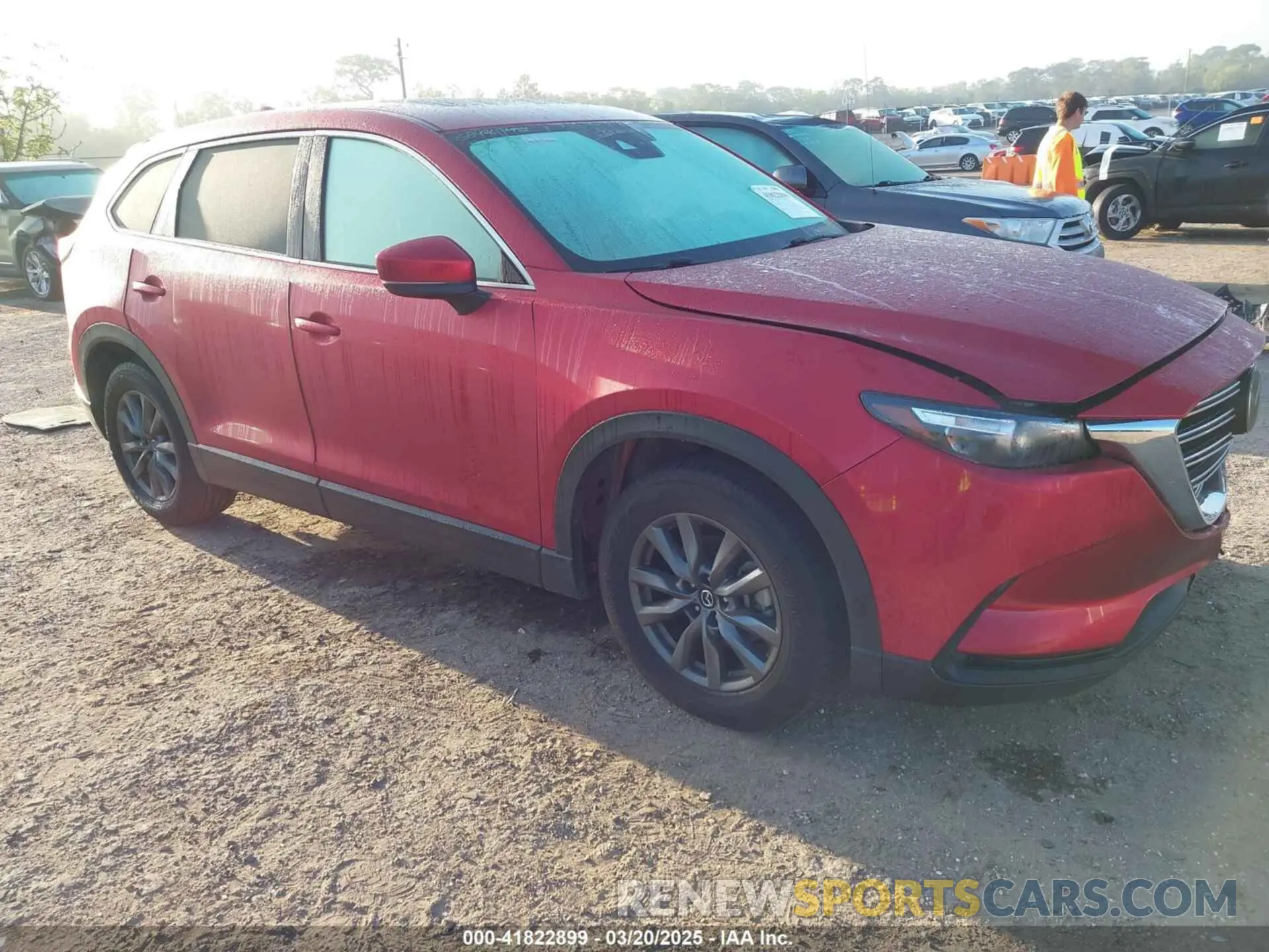 1 Photograph of a damaged car JM3TCBCYXP0648805 MAZDA CX-9 2023