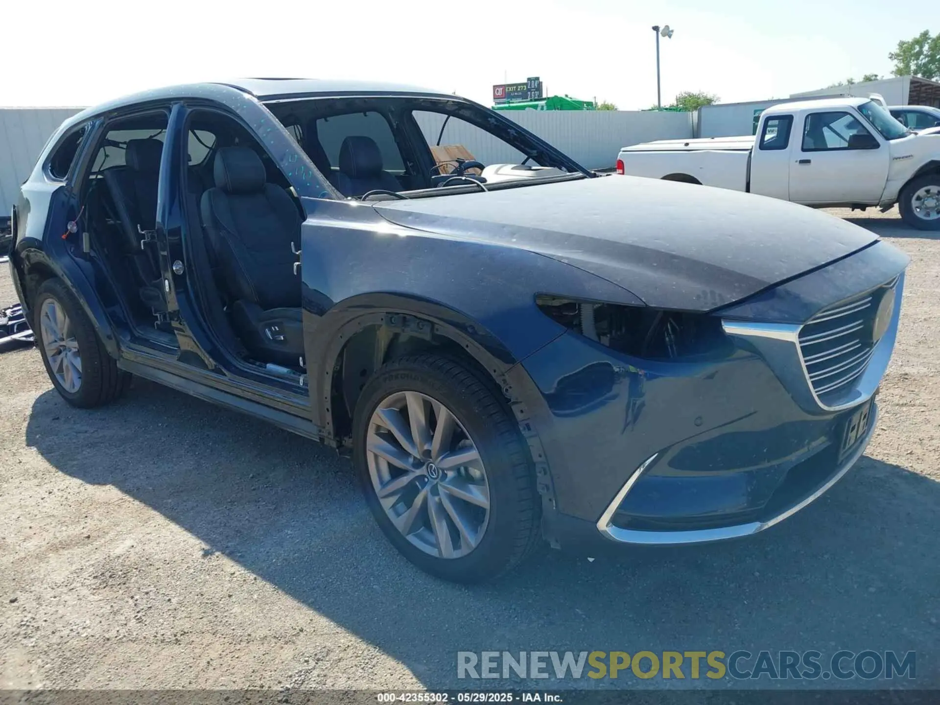 1 Photograph of a damaged car JM3TCBDY0P0634703 MAZDA CX-9 2023