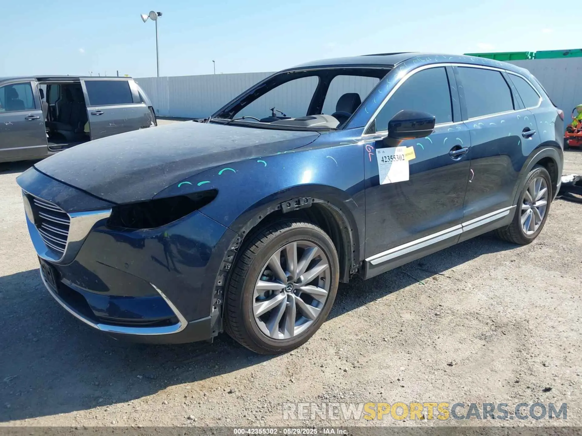 2 Photograph of a damaged car JM3TCBDY0P0634703 MAZDA CX-9 2023