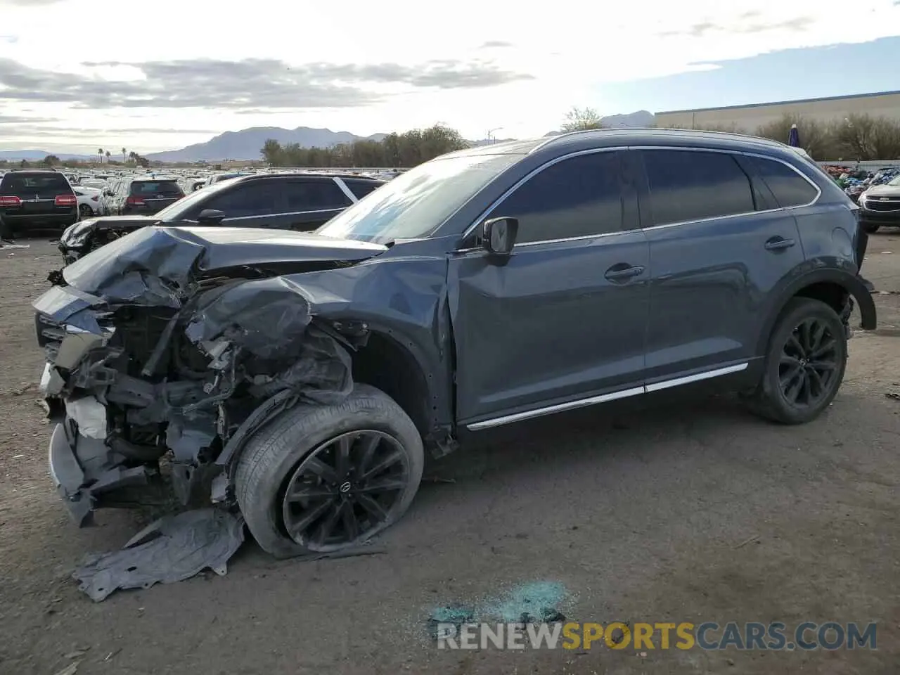 1 Photograph of a damaged car JM3TCBDY0P0650772 MAZDA CX-9 2023