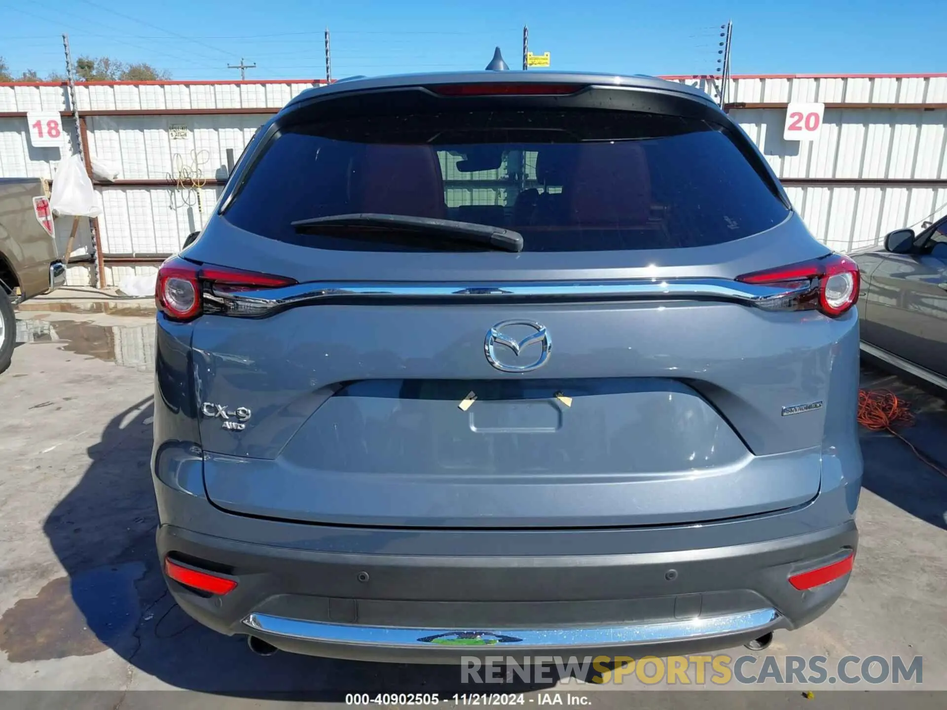22 Photograph of a damaged car JM3TCBDY1P0630191 MAZDA CX-9 2023
