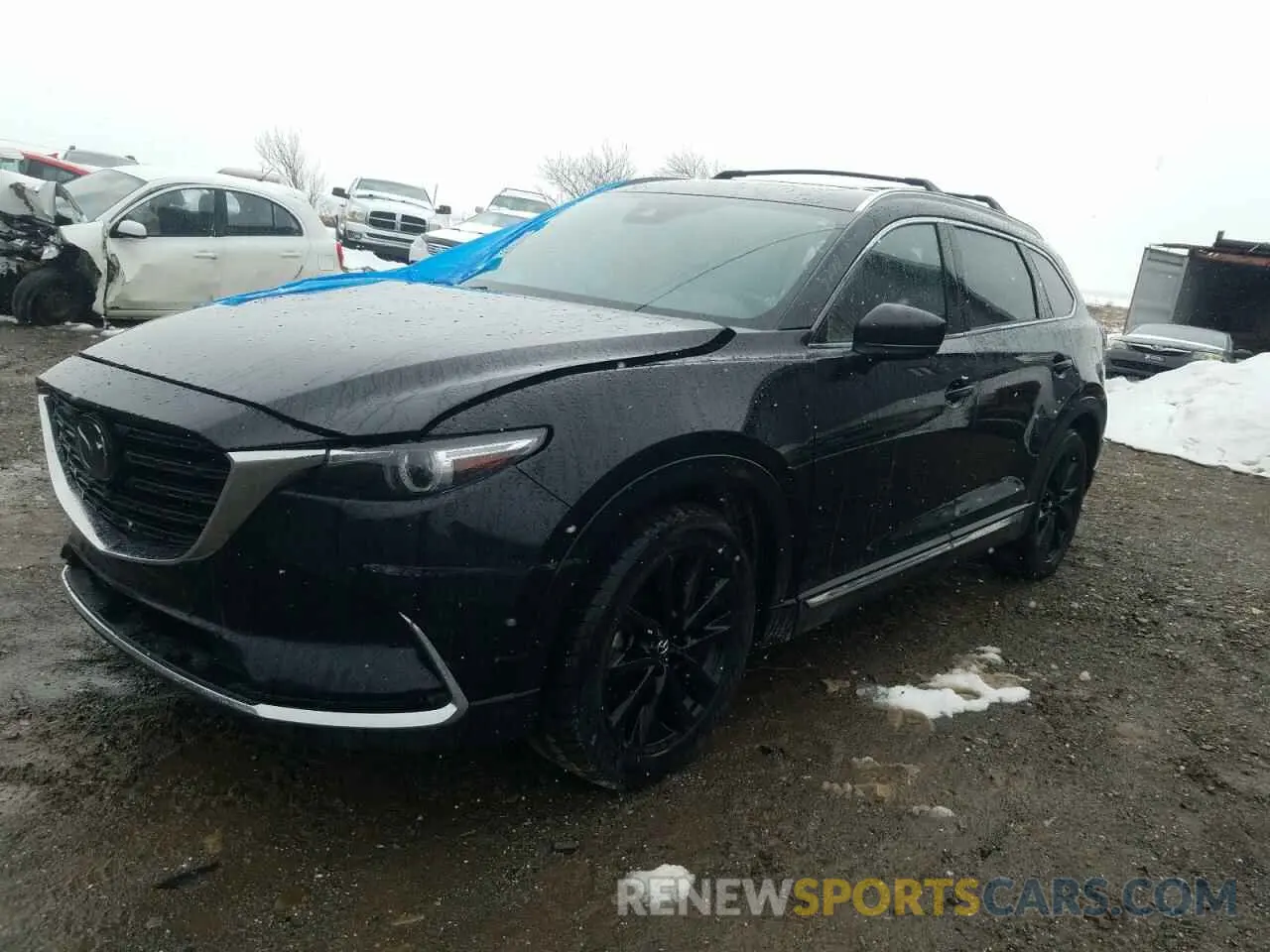 1 Photograph of a damaged car JM3TCBDY1P0644673 MAZDA CX-9 2023