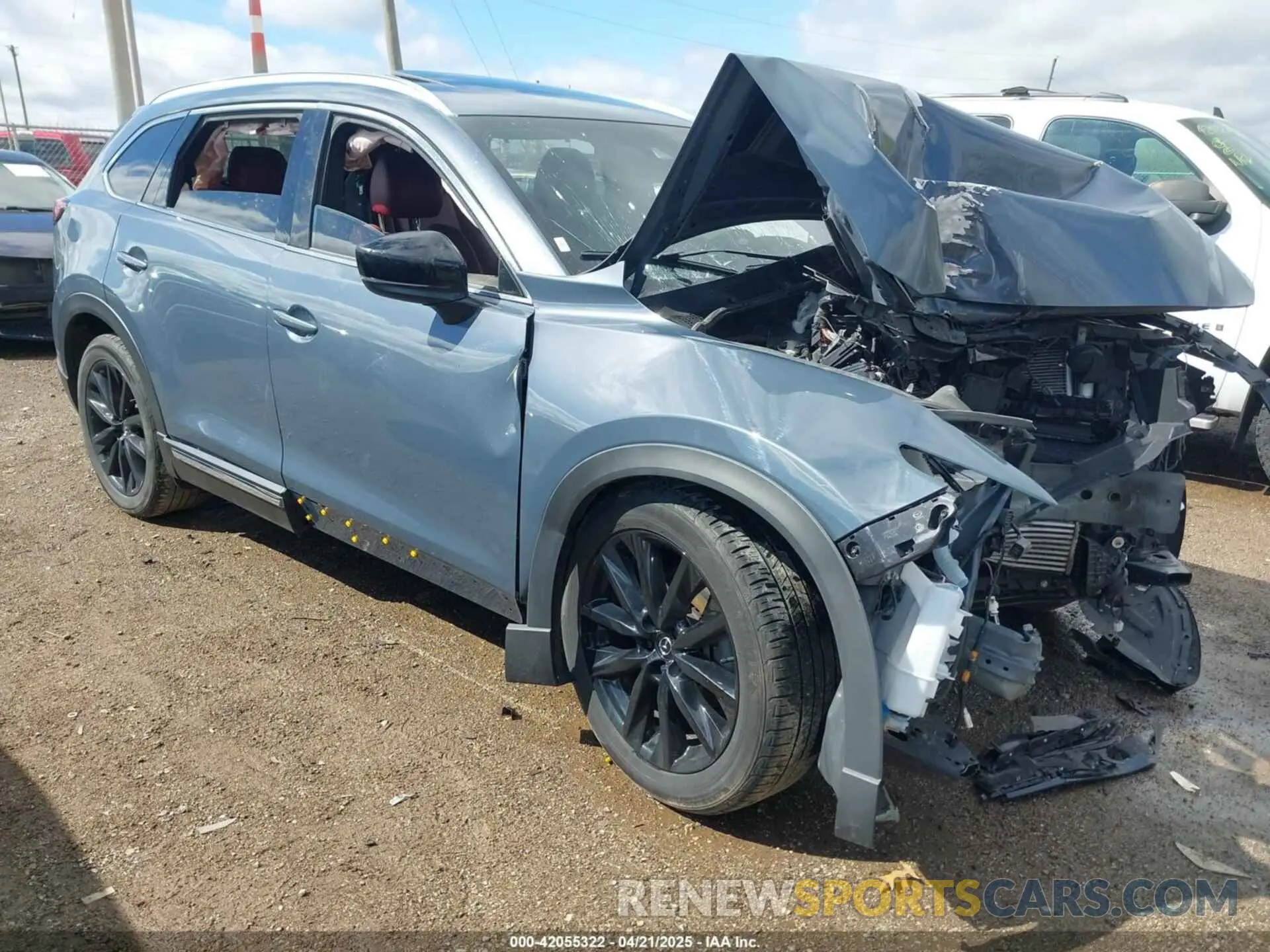 1 Photograph of a damaged car JM3TCBDY2P0636002 MAZDA CX-9 2023