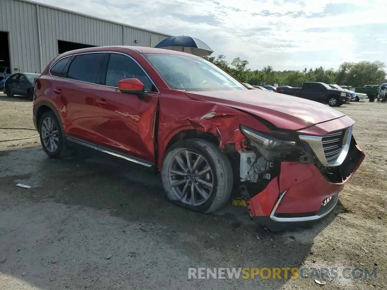 4 Photograph of a damaged car JM3TCBDY4P0634073 MAZDA CX-9 2023