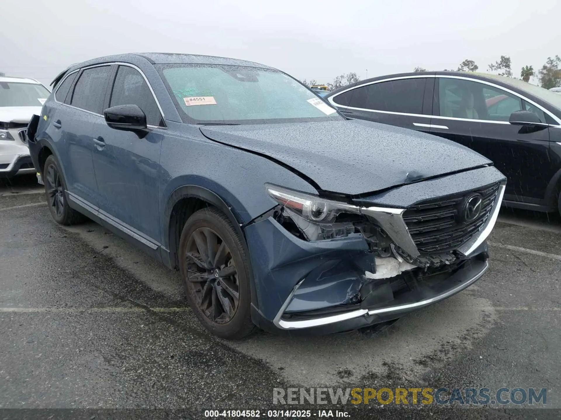 1 Photograph of a damaged car JM3TCBDY5P0636916 MAZDA CX-9 2023