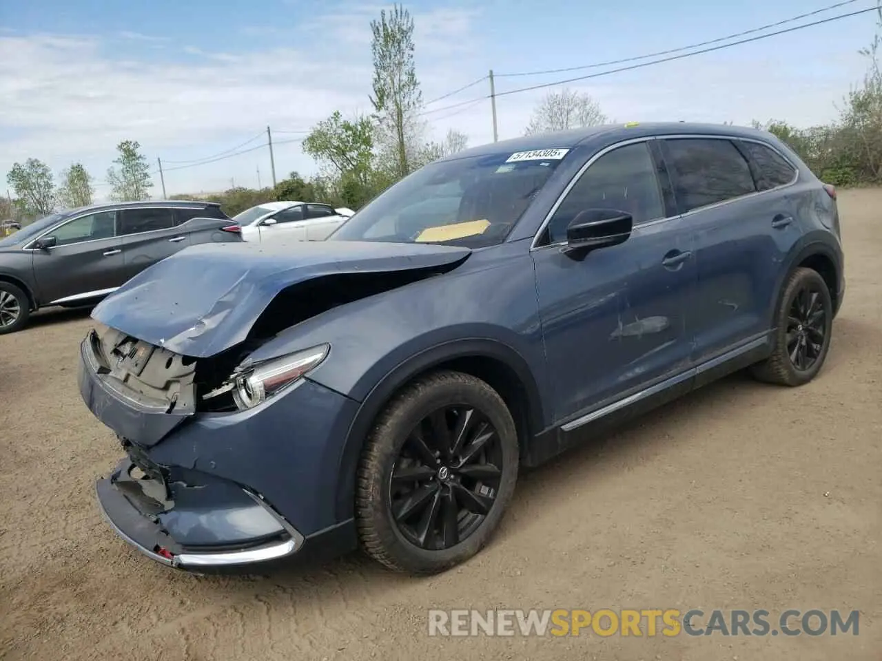 1 Photograph of a damaged car JM3TCBDY7P0648355 MAZDA CX-9 2023