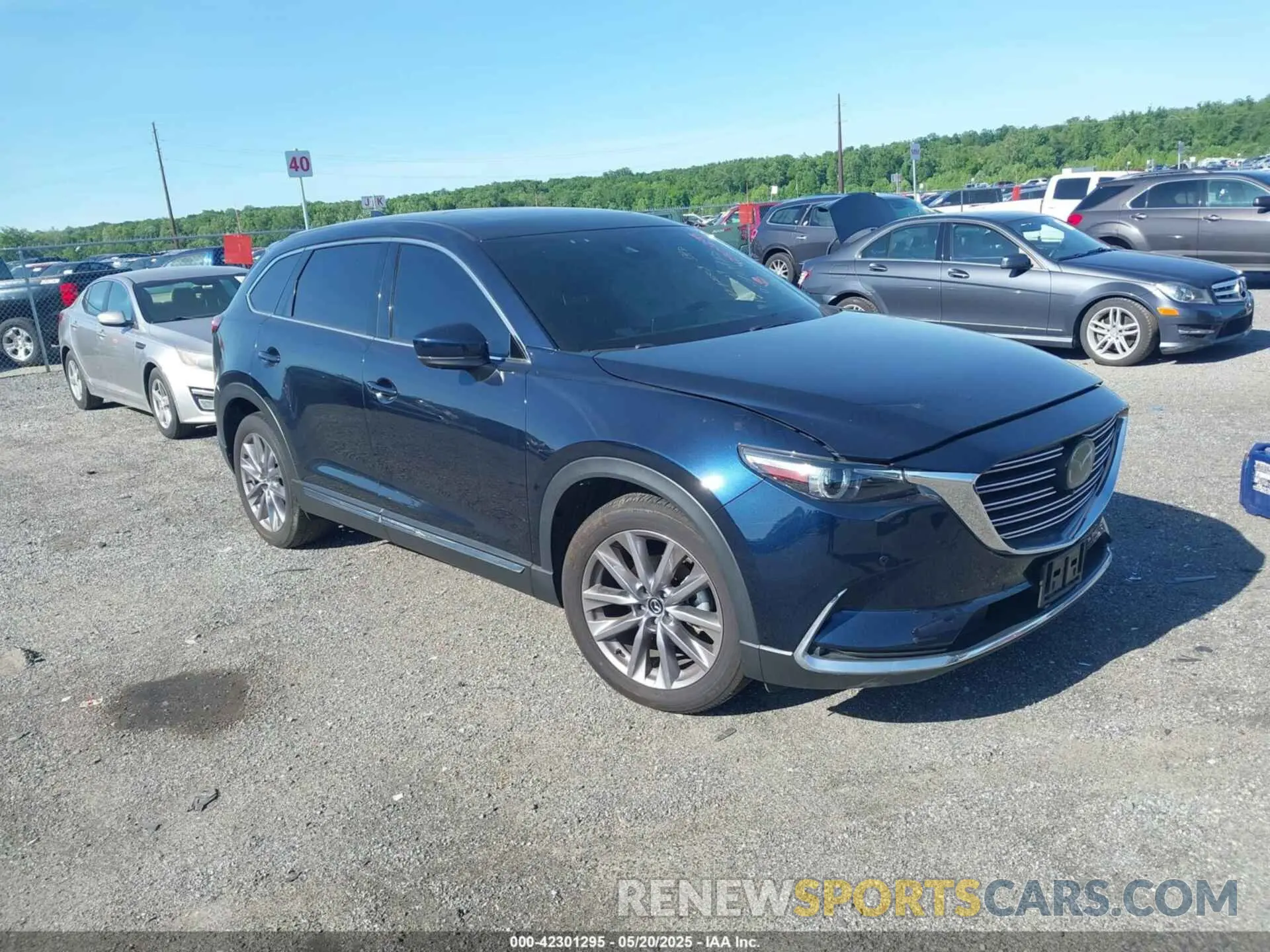 1 Photograph of a damaged car JM3TCBDY9P0633470 MAZDA CX-9 2023