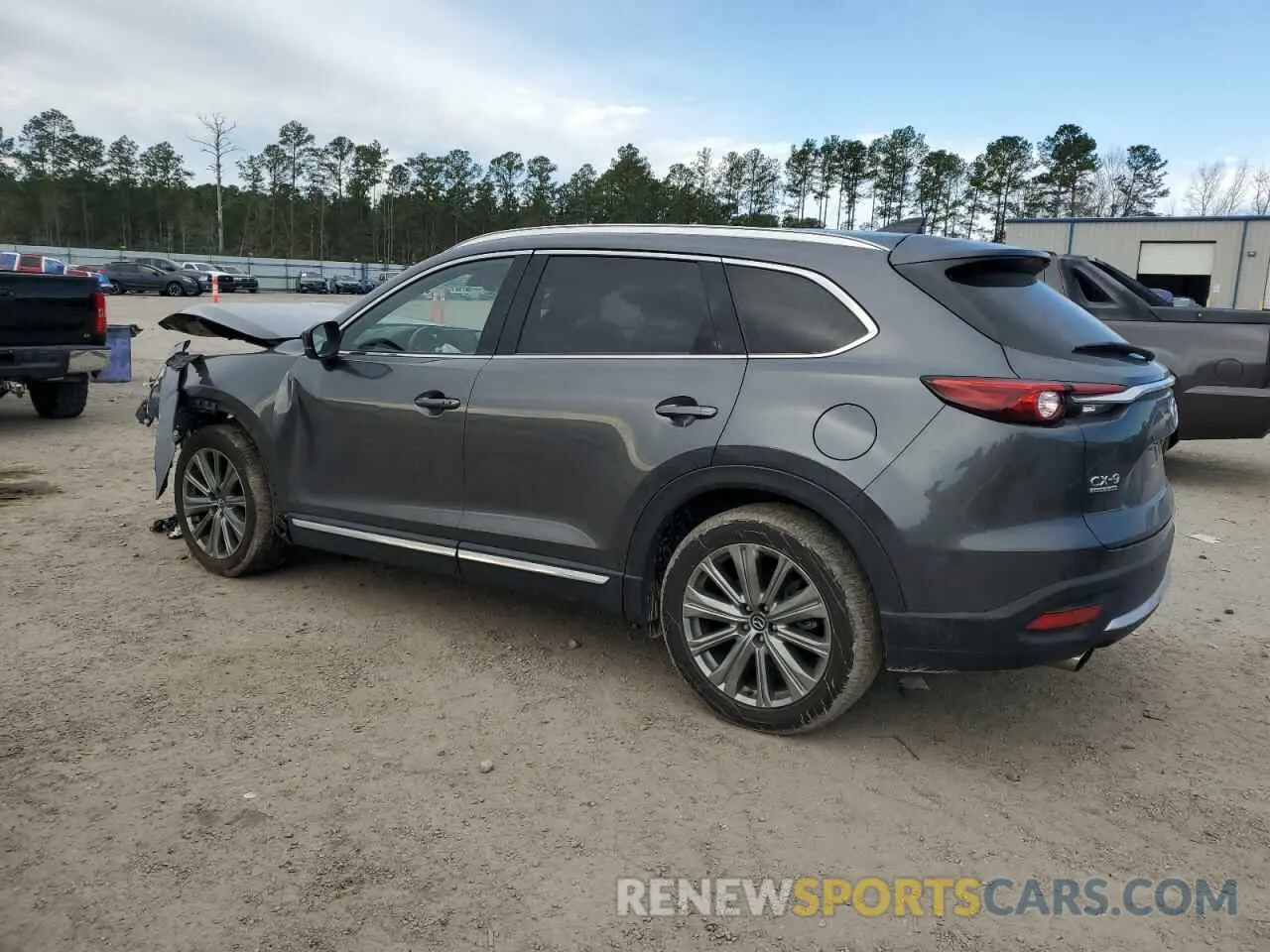 2 Photograph of a damaged car JM3TCBEY2P0642851 MAZDA CX-9 2023