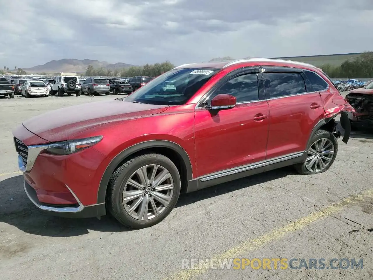 1 Photograph of a damaged car JM3TCBEY5P0645159 MAZDA CX-9 2023