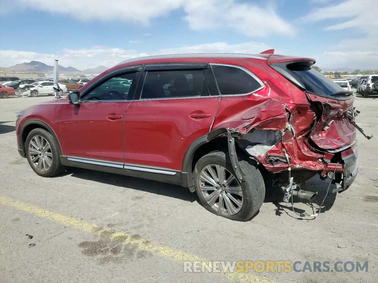 2 Photograph of a damaged car JM3TCBEY5P0645159 MAZDA CX-9 2023