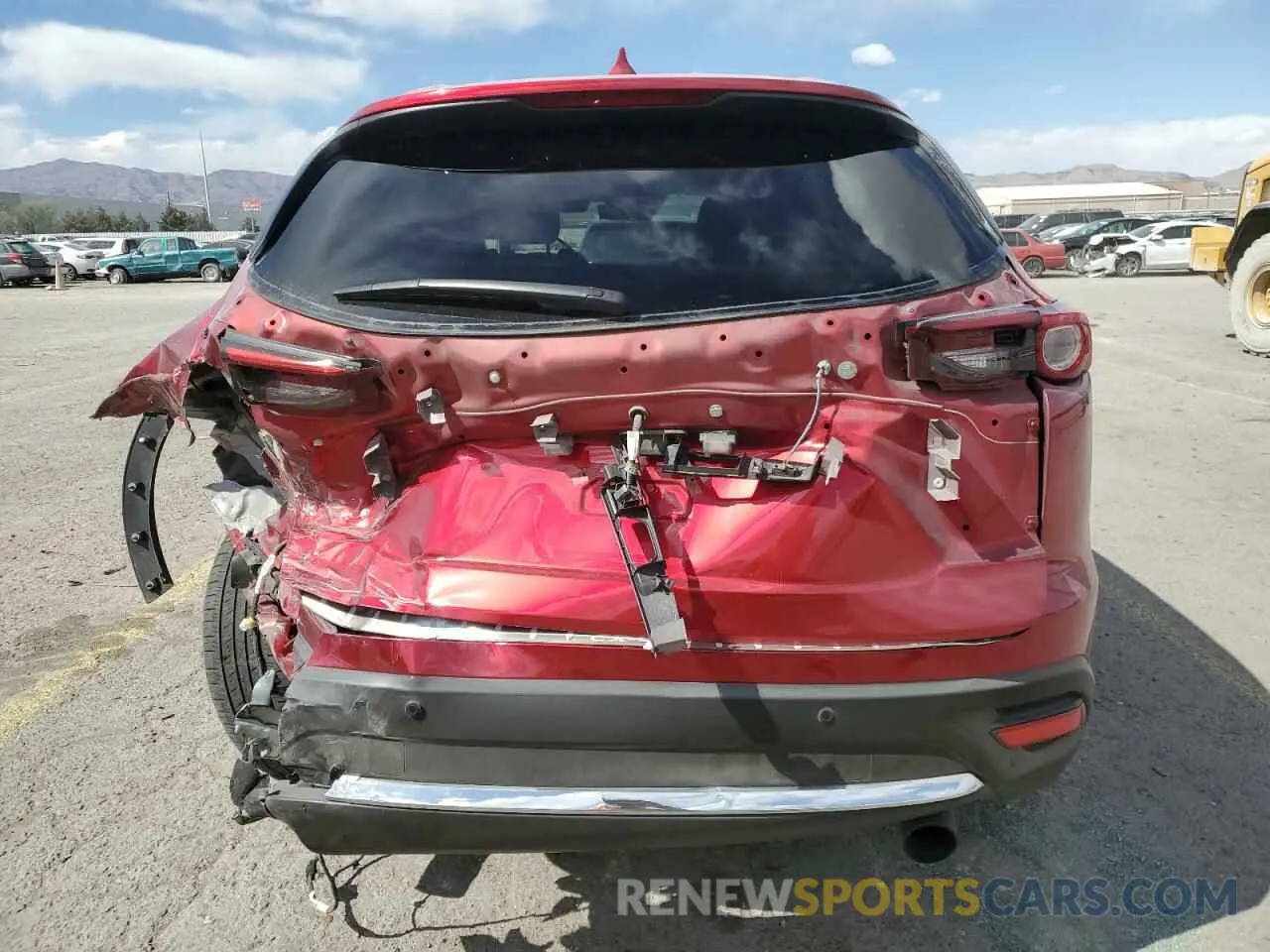 6 Photograph of a damaged car JM3TCBEY5P0645159 MAZDA CX-9 2023