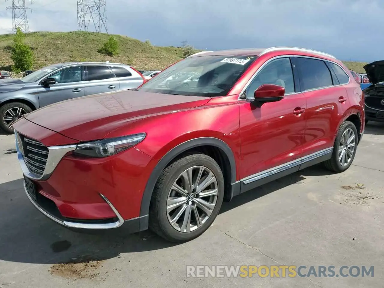 1 Photograph of a damaged car JM3TCBEYXP0639552 MAZDA CX-9 2023