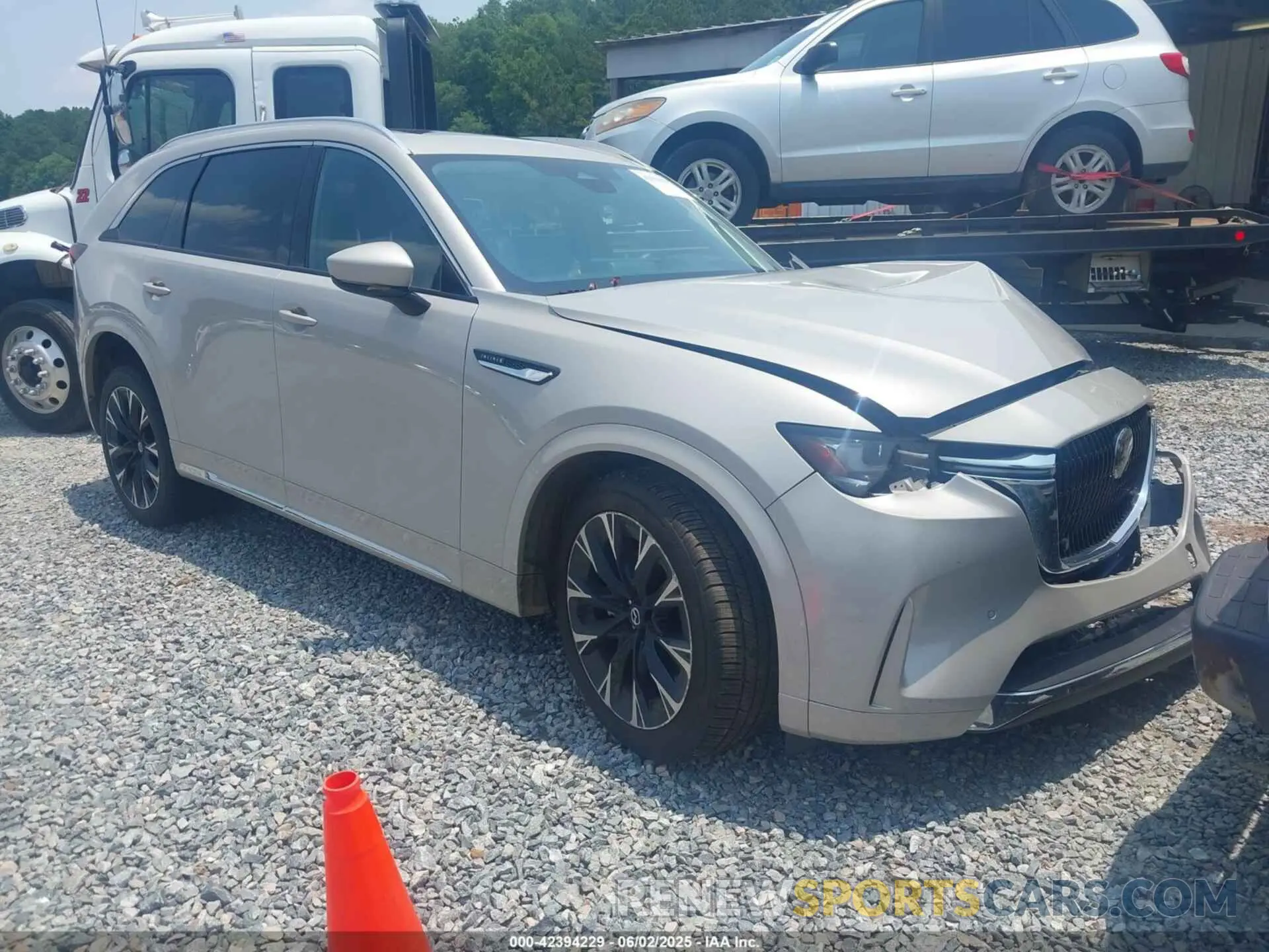 1 Photograph of a damaged car JM3KK1HC0R1135680 MAZDA CX-90 2024