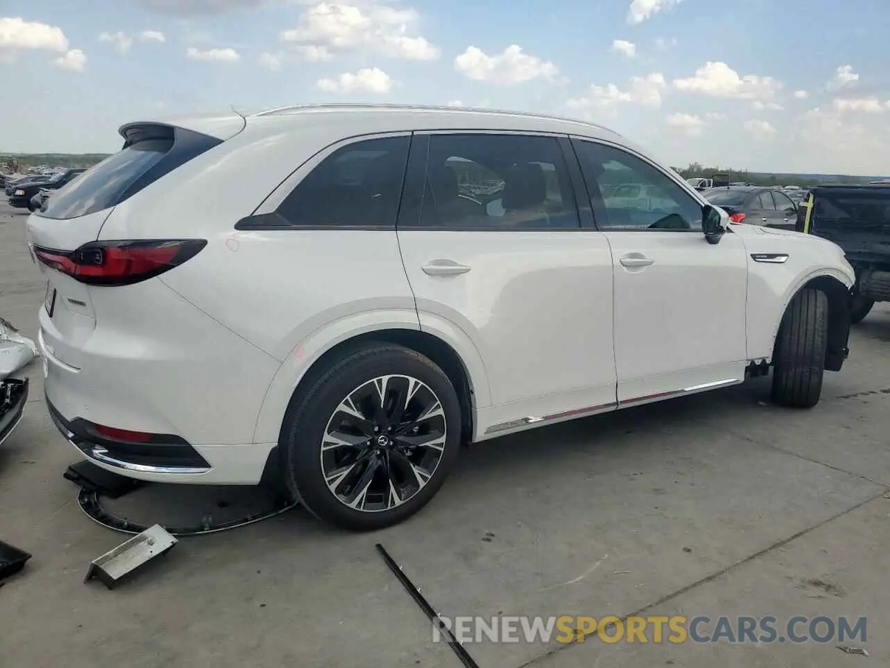 3 Photograph of a damaged car JM3KK1HC0R1170641 MAZDA CX-90 2024