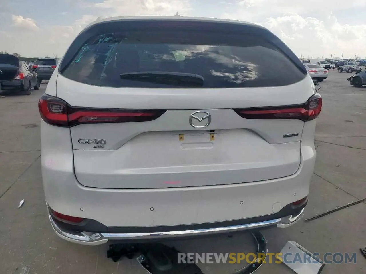 6 Photograph of a damaged car JM3KK1HC0R1170641 MAZDA CX-90 2024