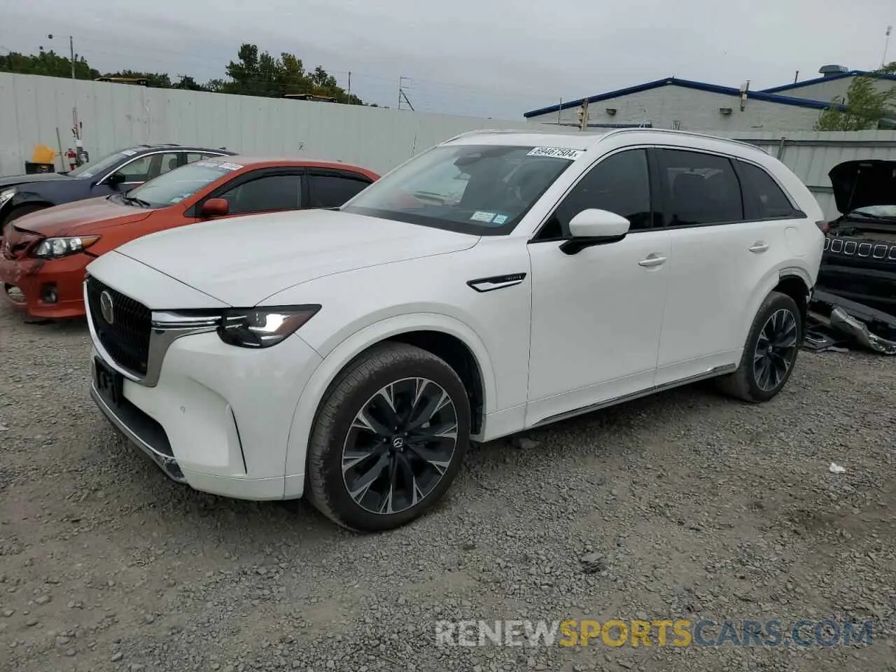 1 Photograph of a damaged car JM3KK1HC3R1115570 MAZDA CX-90 2024