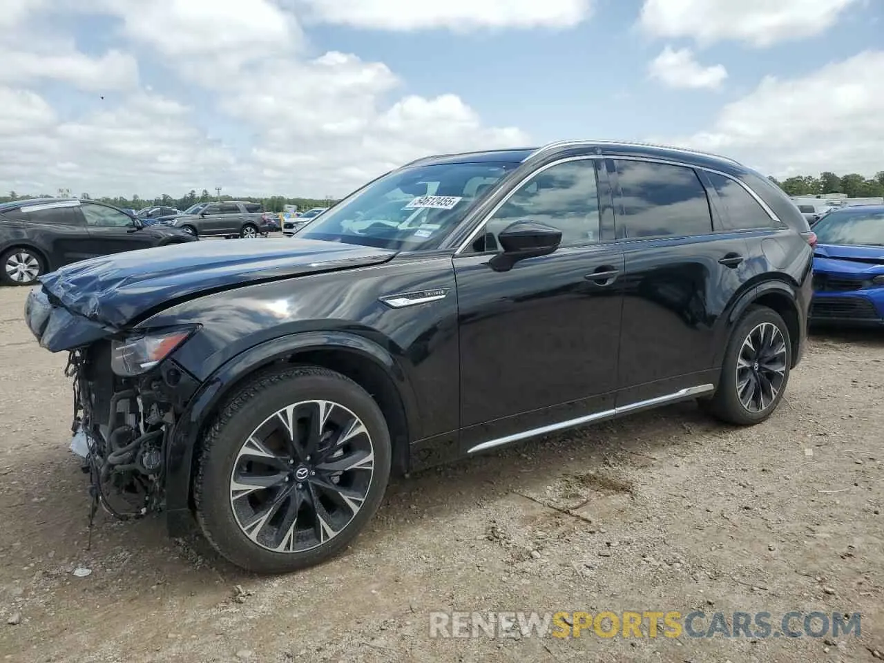 1 Photograph of a damaged car JM3KK1HC4R1125797 MAZDA CX-90 2024