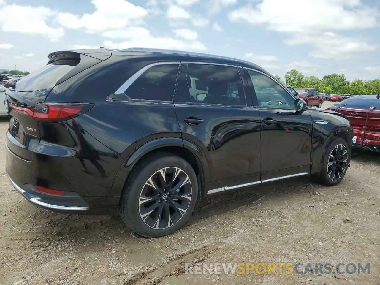 3 Photograph of a damaged car JM3KK1HC4R1125797 MAZDA CX-90 2024