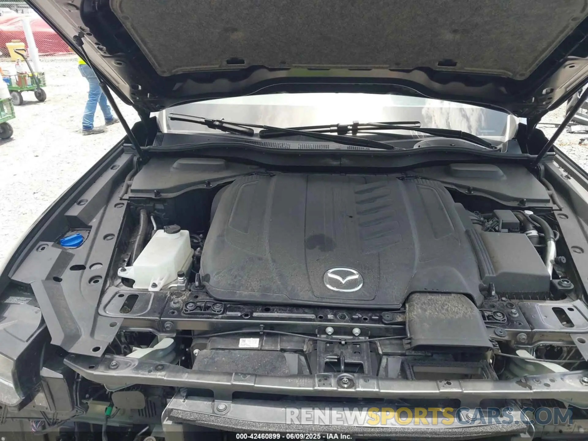 10 Photograph of a damaged car JM3KK1HC5R1147677 MAZDA CX-90 2024