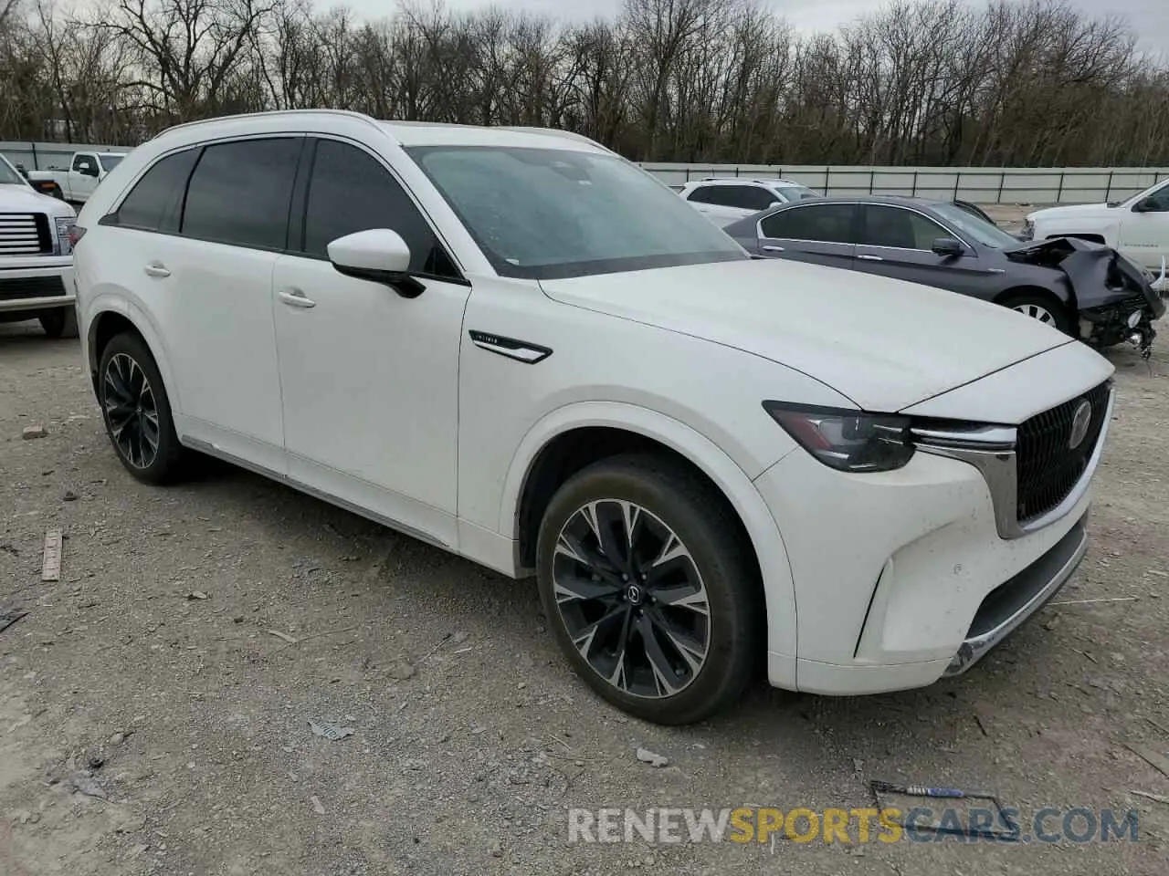 4 Photograph of a damaged car JM3KK1HC7R1131674 MAZDA CX-90 2024