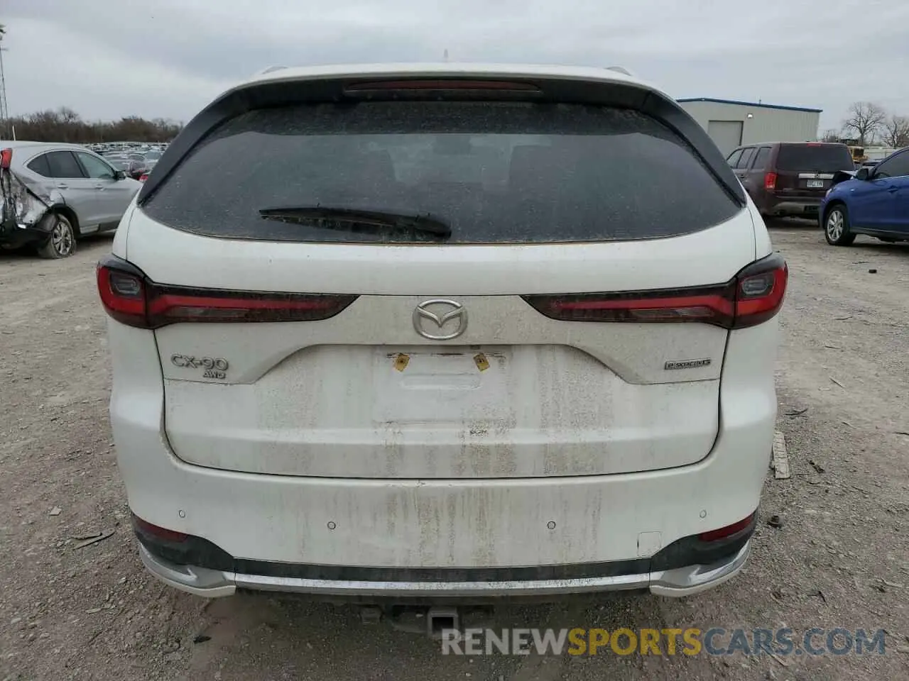 6 Photograph of a damaged car JM3KK1HC7R1131674 MAZDA CX-90 2024