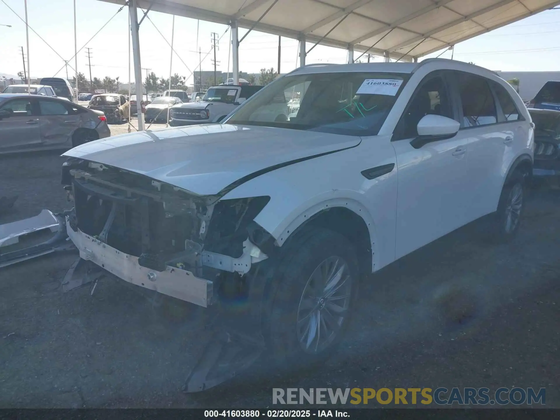 2 Photograph of a damaged car JM3KKAHD2R1118016 MAZDA CX-90 2024