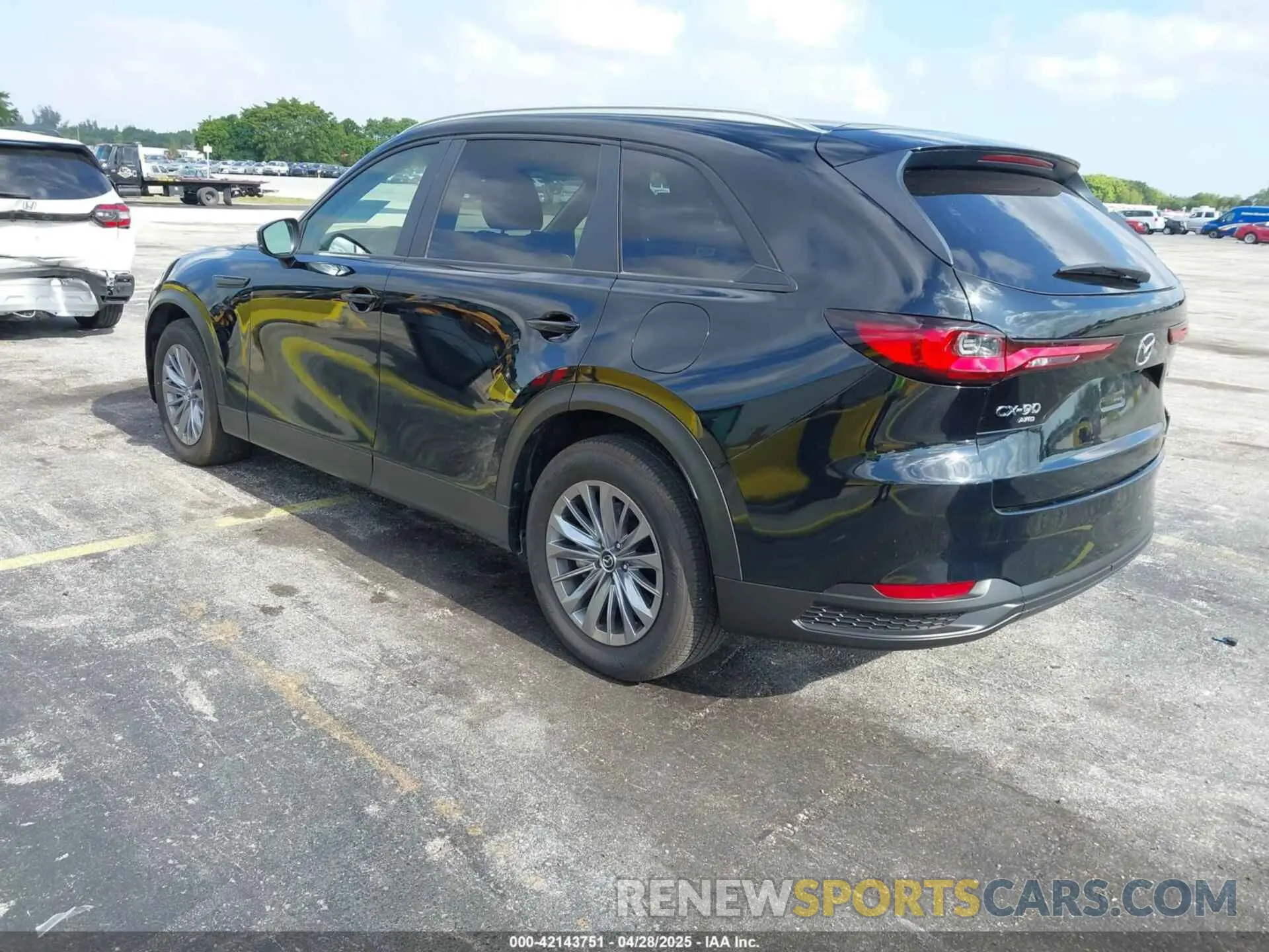 3 Photograph of a damaged car JM3KKAHD3R1120566 MAZDA CX-90 2024