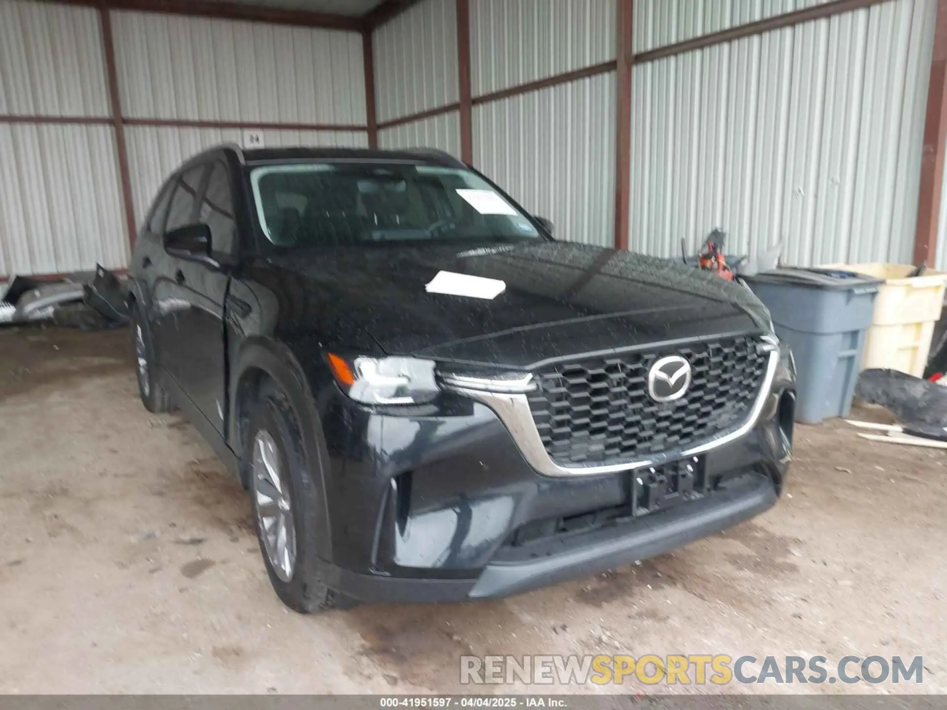 1 Photograph of a damaged car JM3KKAHD3R1165975 MAZDA CX-90 2024