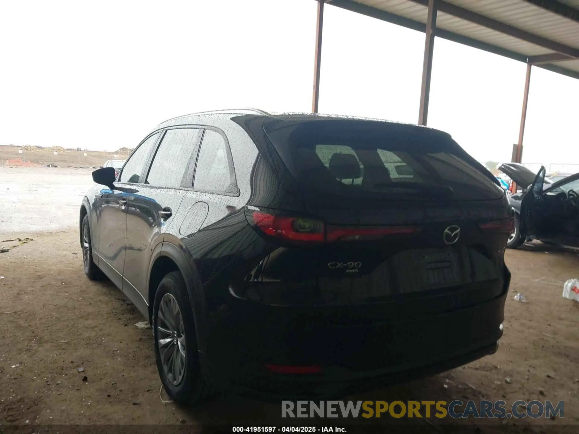 3 Photograph of a damaged car JM3KKAHD3R1165975 MAZDA CX-90 2024