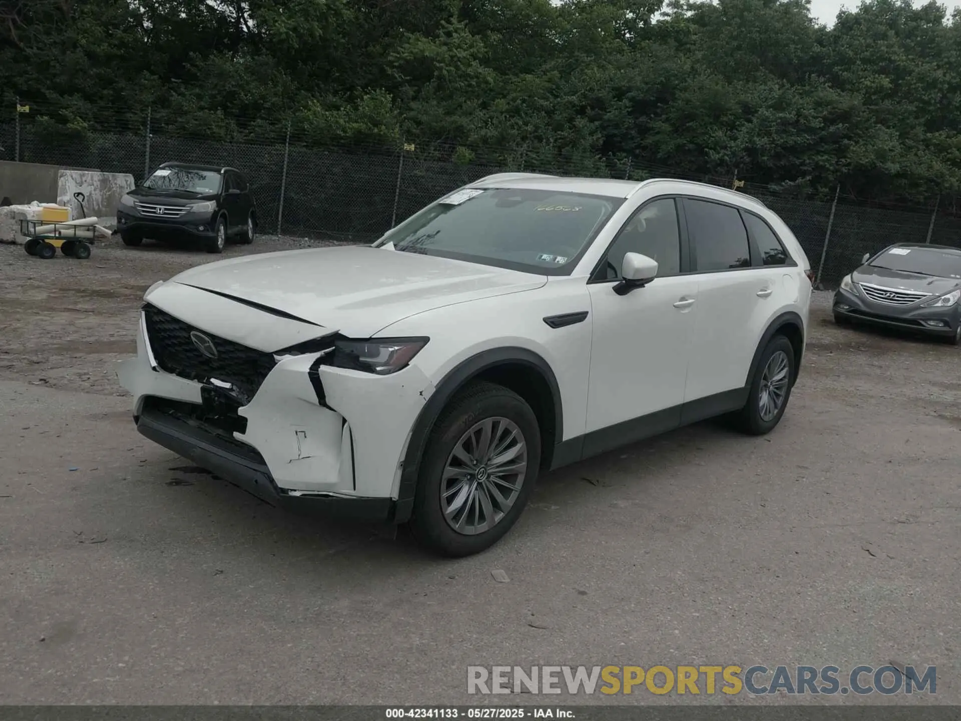 2 Photograph of a damaged car JM3KKAHD6R1166568 MAZDA CX-90 2024