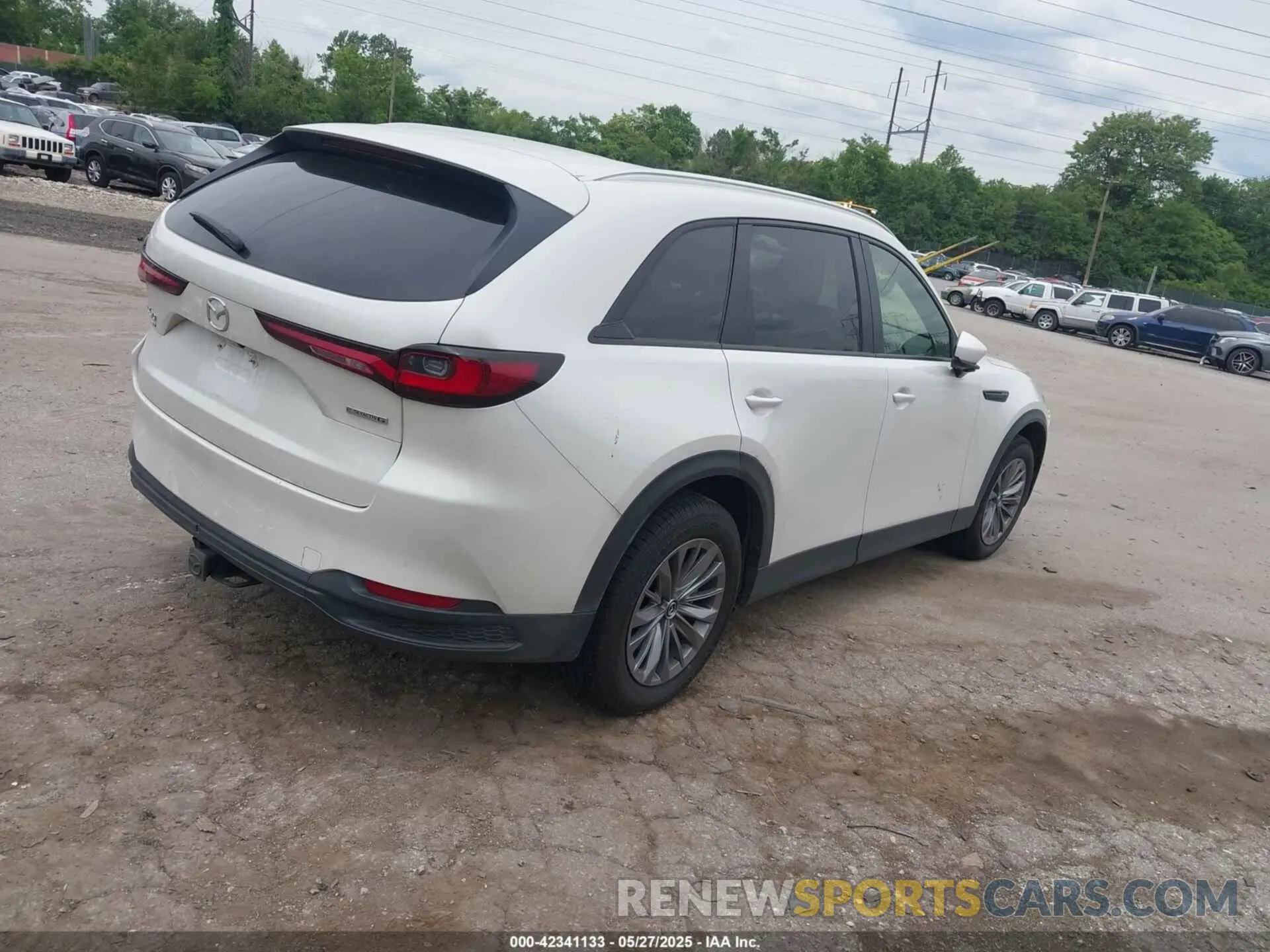 4 Photograph of a damaged car JM3KKAHD6R1166568 MAZDA CX-90 2024