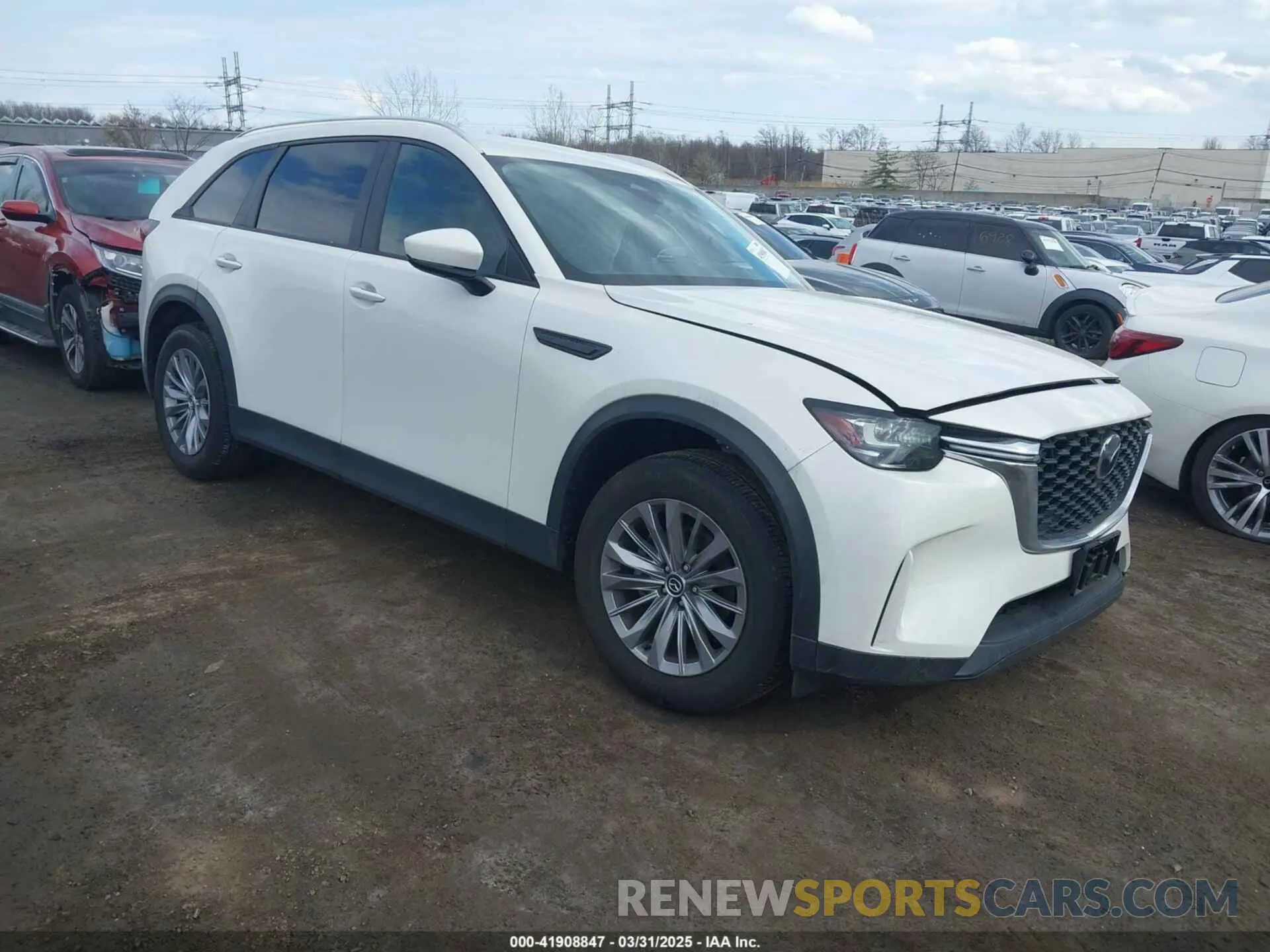 1 Photograph of a damaged car JM3KKAHD8R1126640 MAZDA CX-90 2024